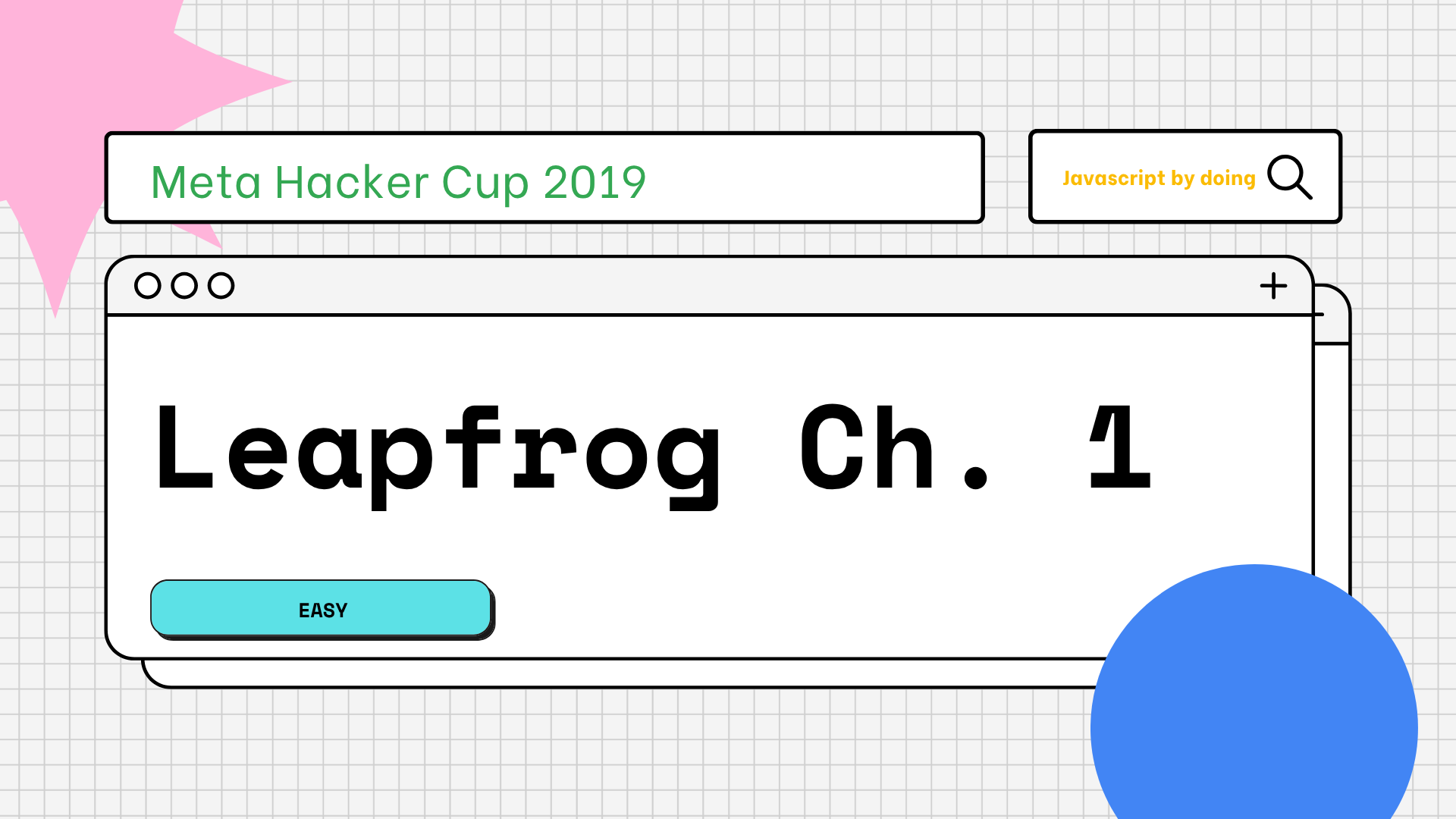 Meta Hacker Cup 2019 — Qualification Round: Leapfrog Ch. 1