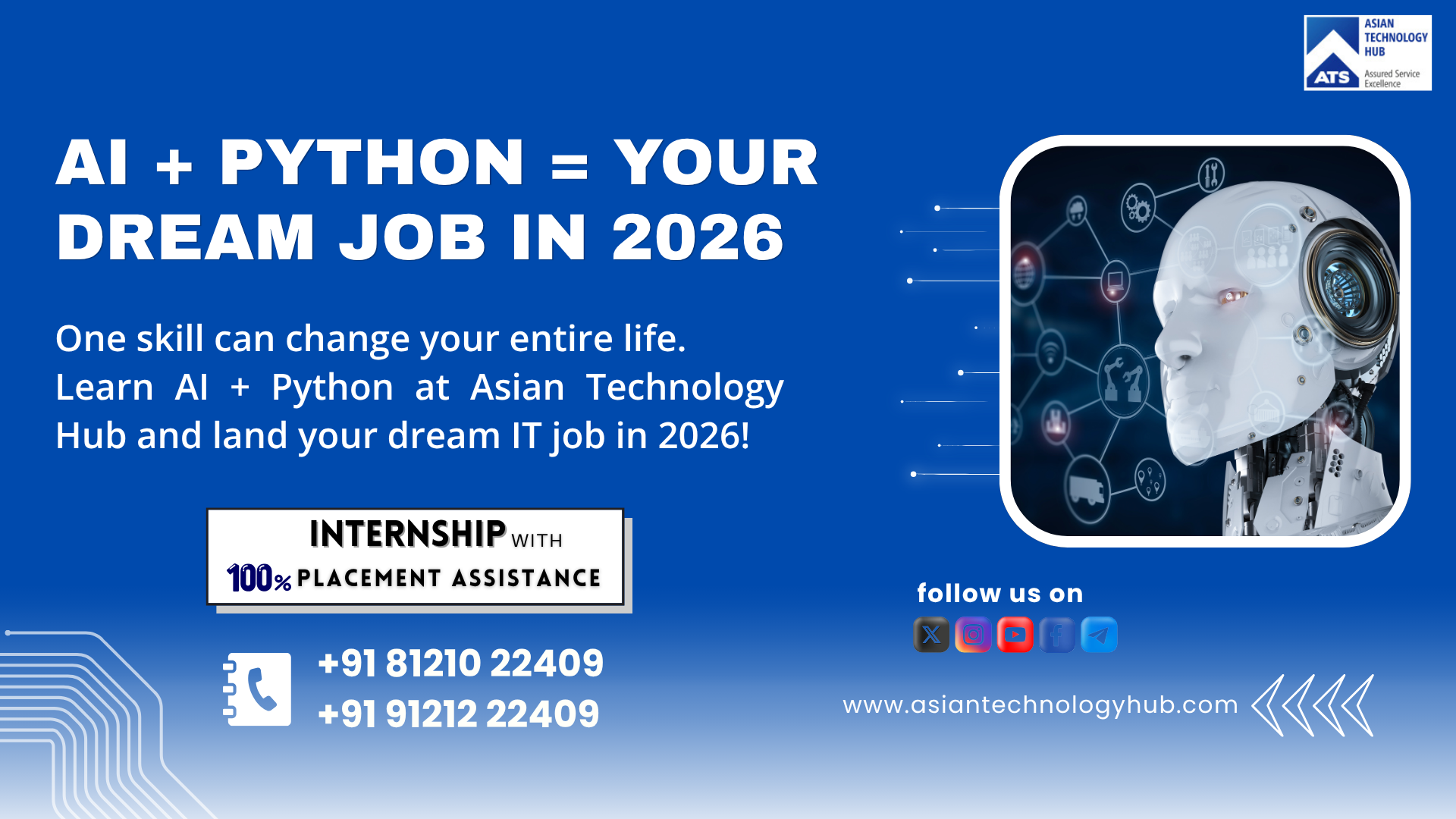AI + Python = Your Dream Job in 2026 | Asian Technology Hub