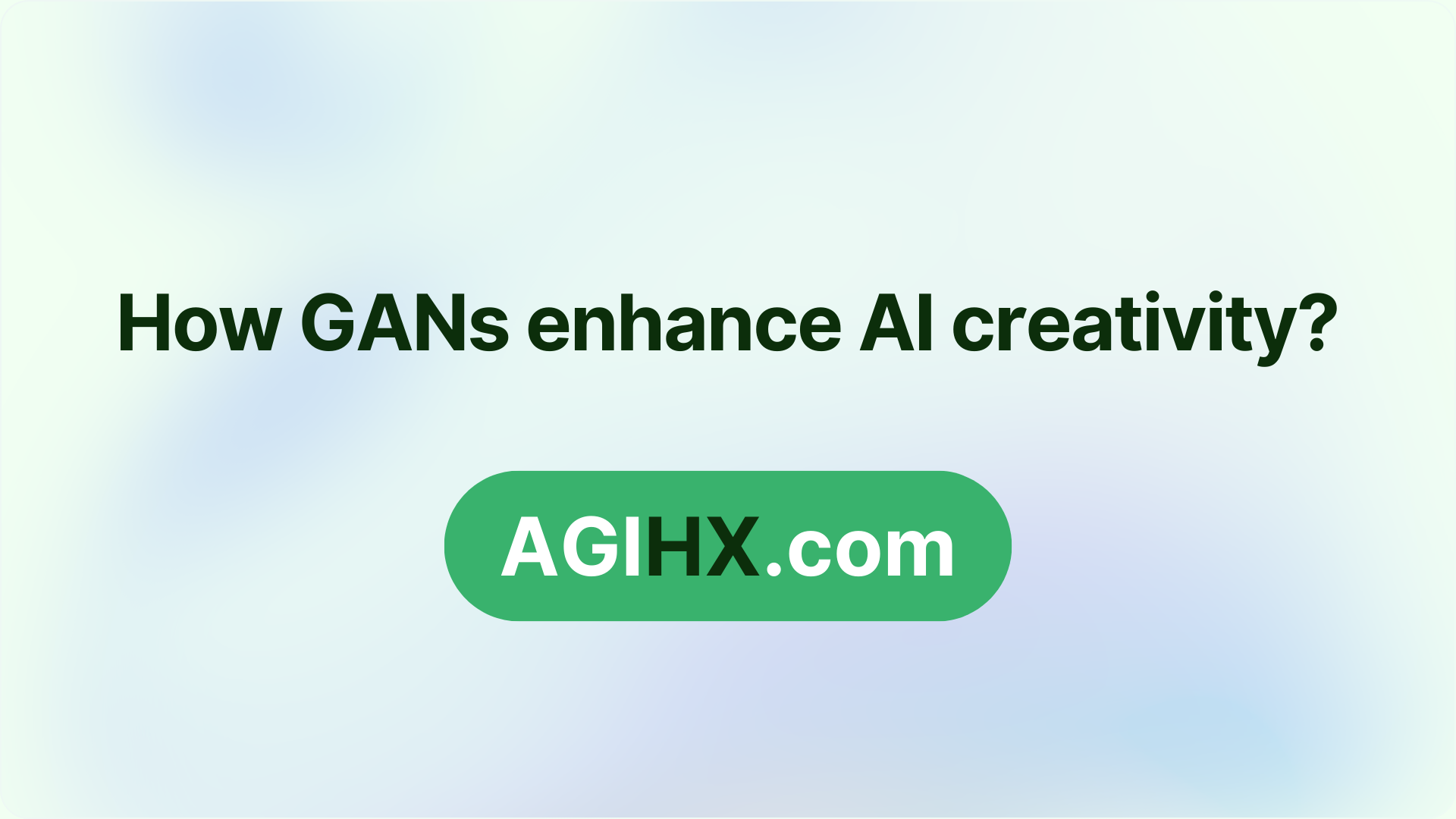 How GANs enhance AI creativity?