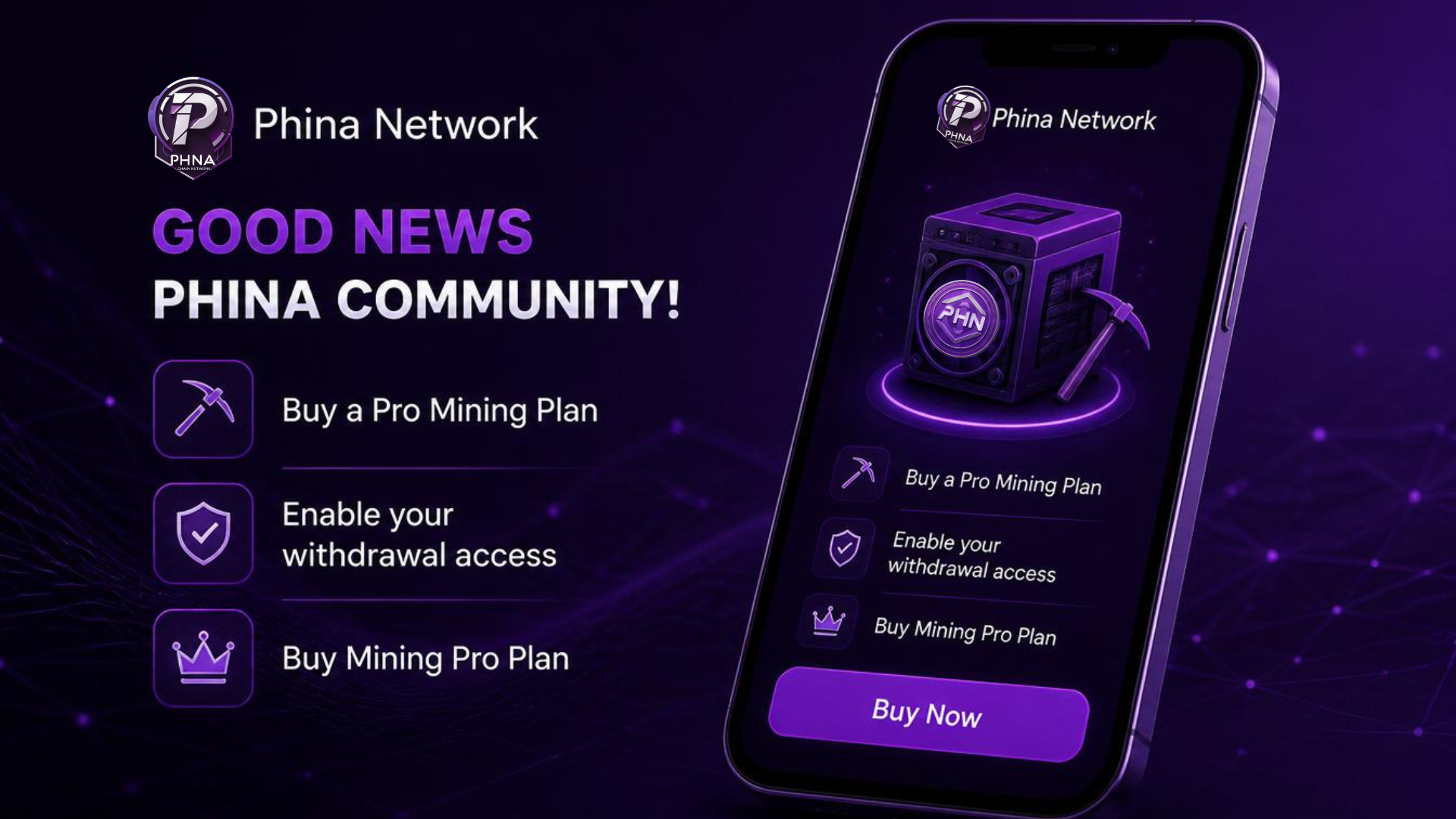  GOOD NEWS PHINA COMMUNITY! 