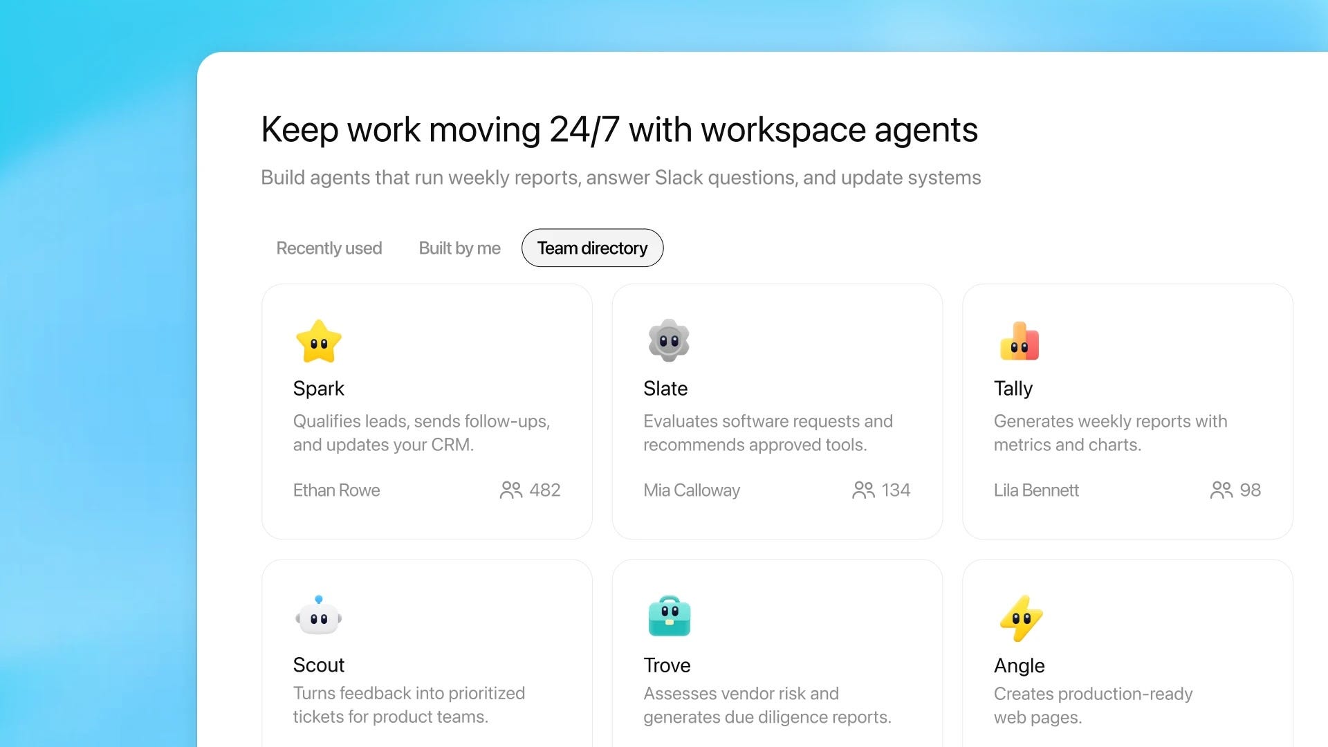 OpenAI Launches Workspace Agents
