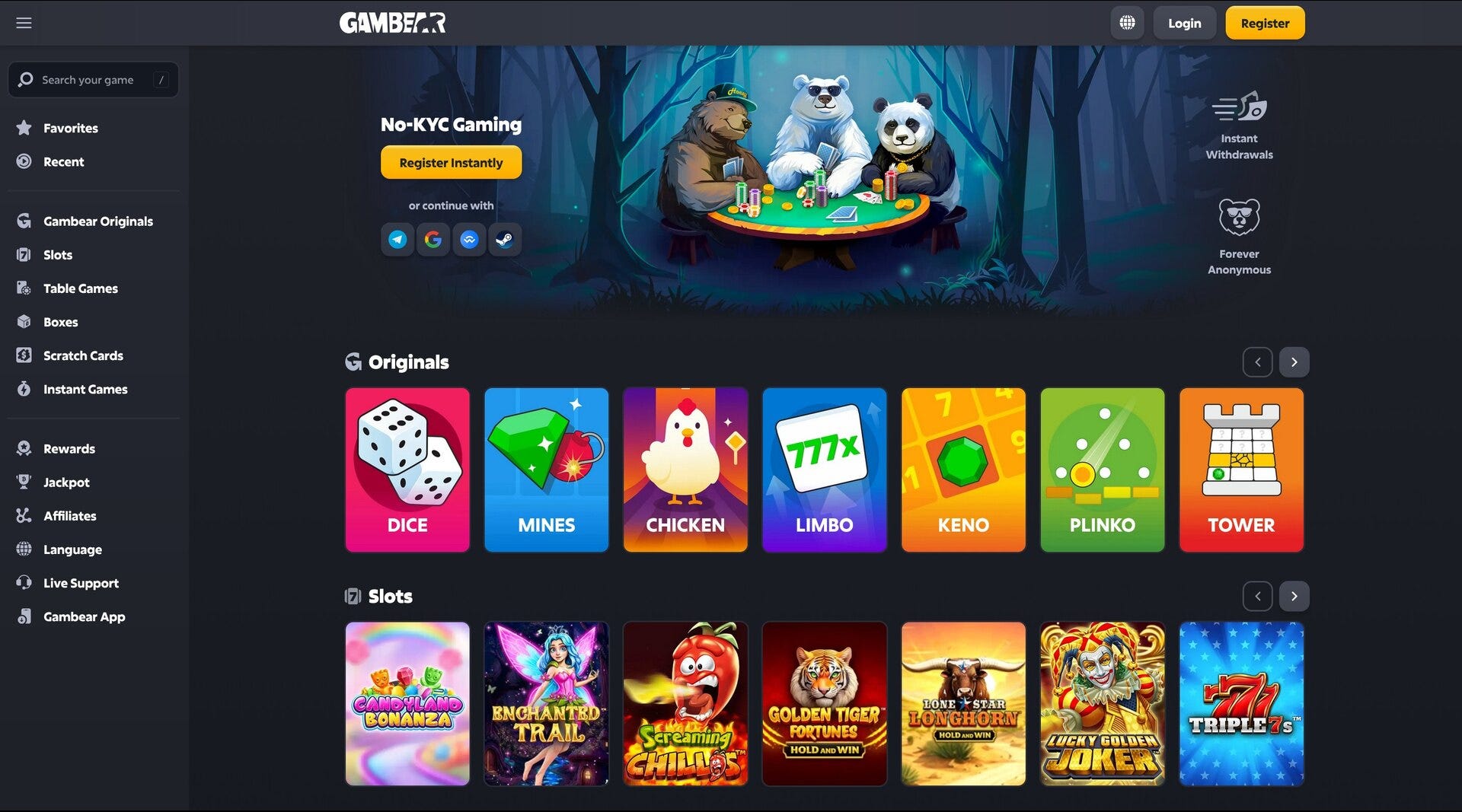 Gambear UX Review