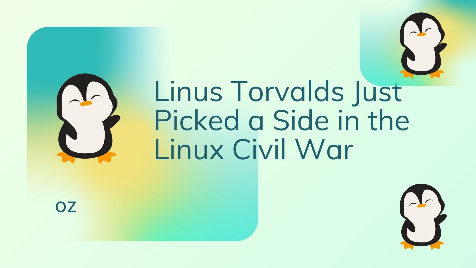 Linus Torvalds Just Picked a Side in the Linux Civil War (And C Developers Are Furious)