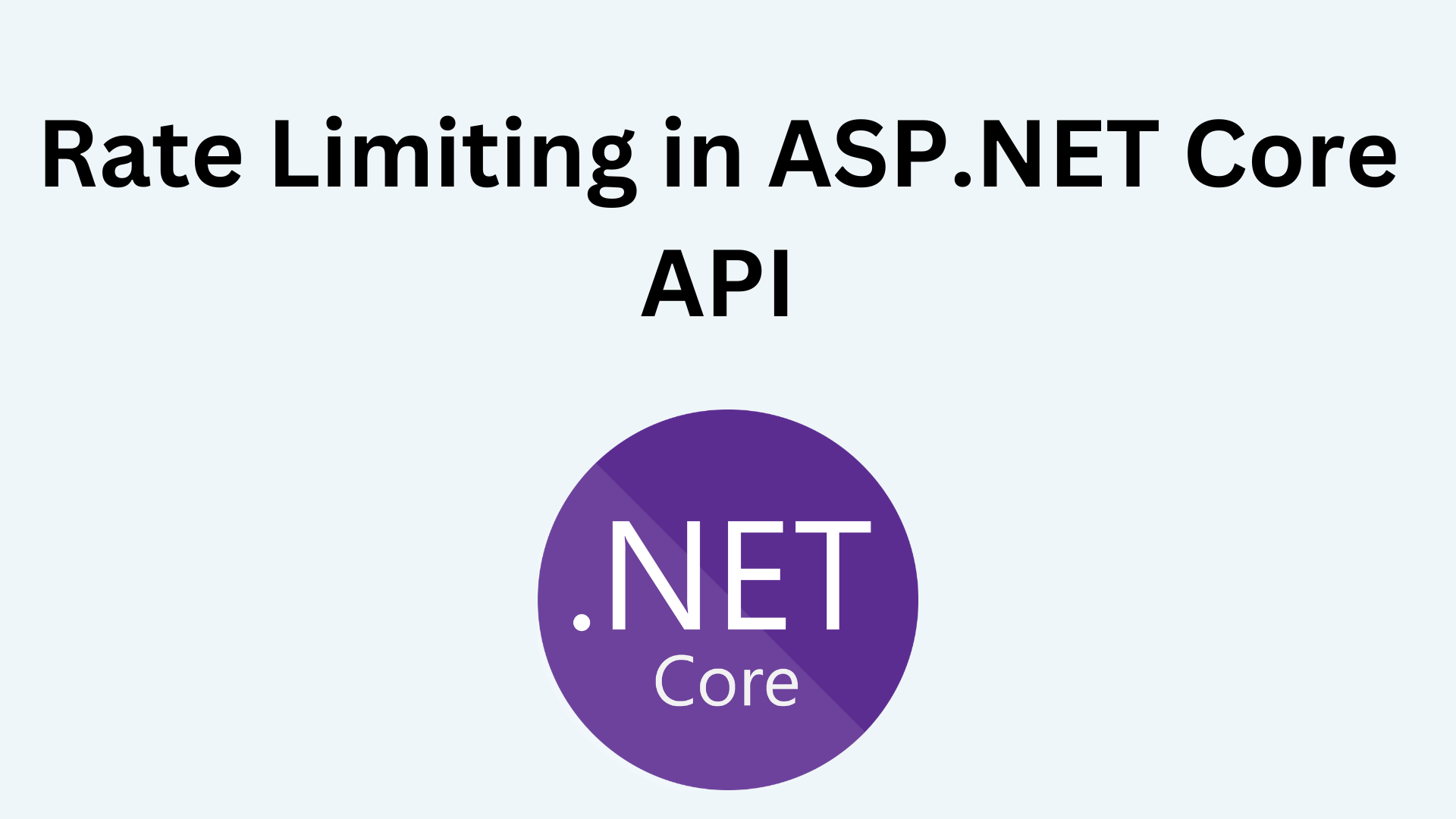 Rate Limiting in ASP.NET Core API