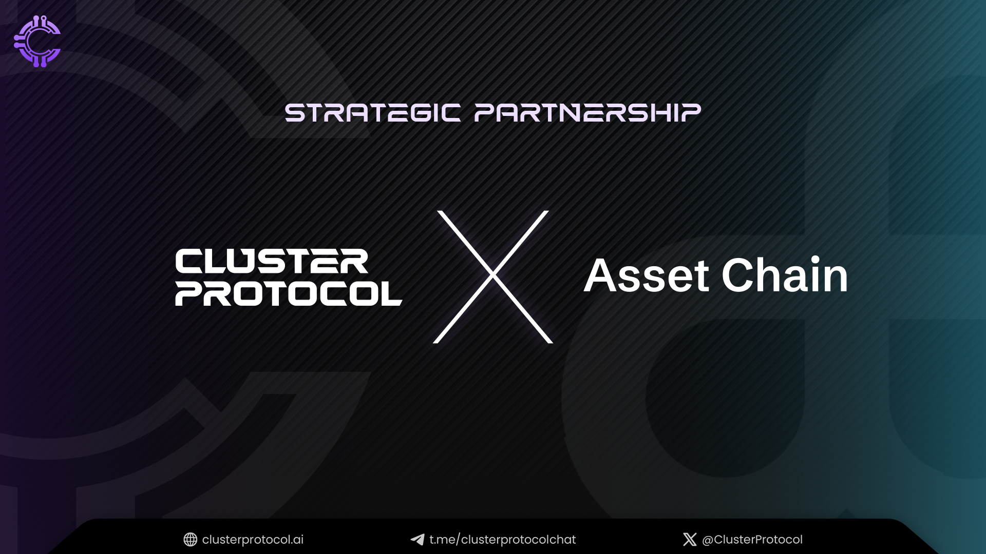 Cluster Protocol and Asset Chain Forge Strategic Partnership to Advance Blockchain-Powered AI…