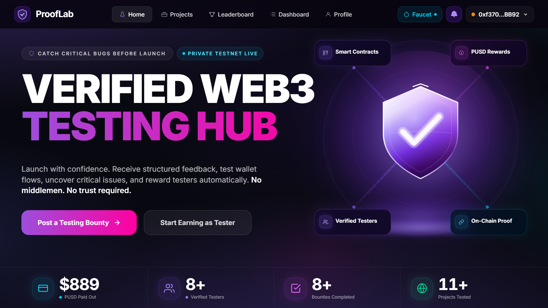 The Complete Guide to Becoming a ProofLab Tester and Earning PUSD