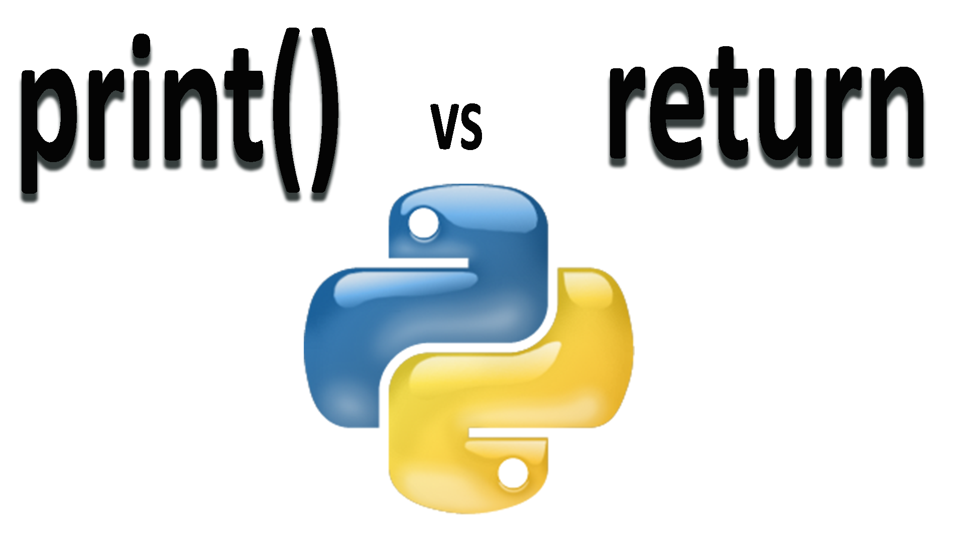 Difference between print() and return in Python