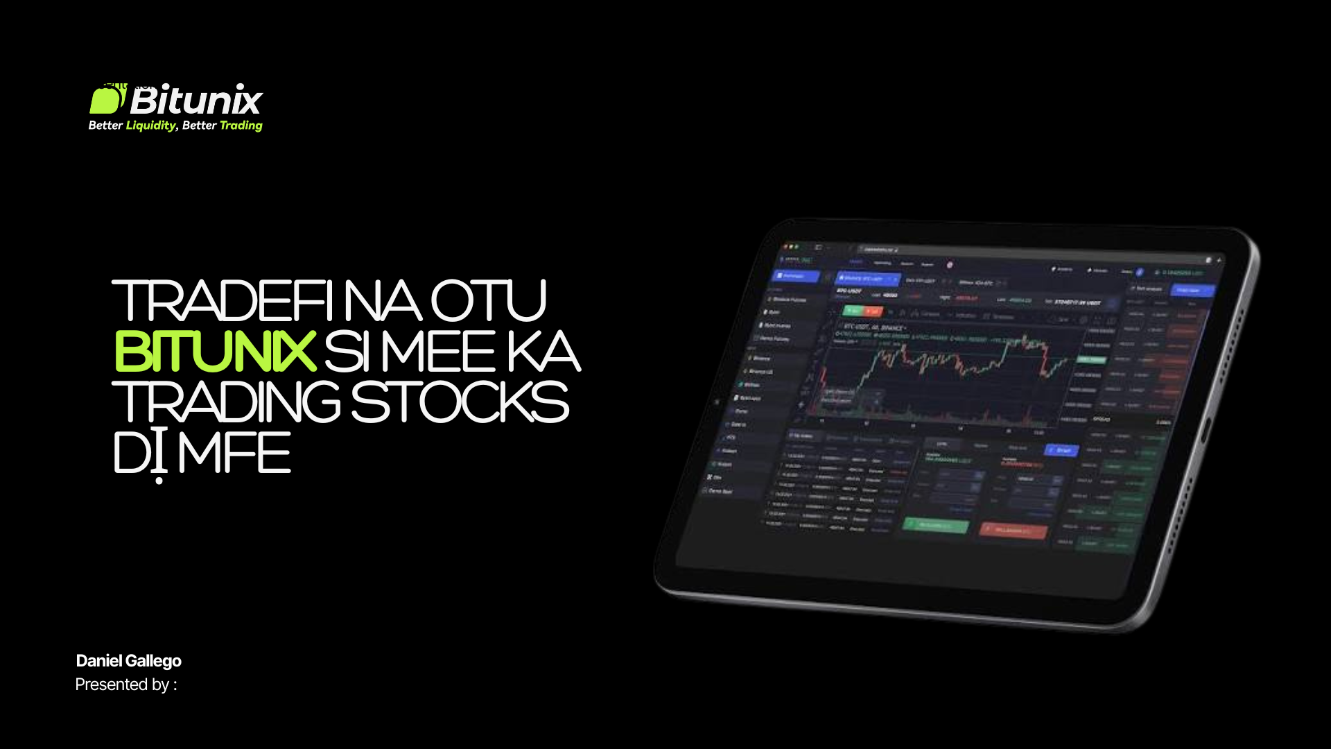 TradeFi na Otu Bitunix Si Mee Ka Trading Stocks Dị Mfe