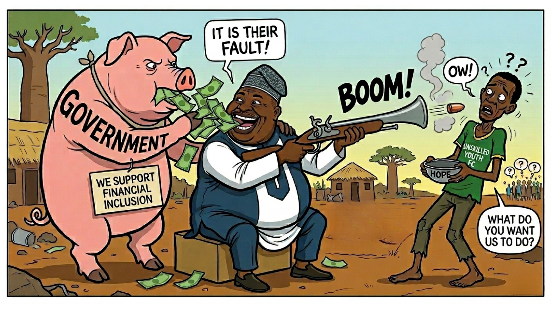 The Concept of the ‘Lazy Nigerian Youth’: Chasing Monie, but what’s the Point?