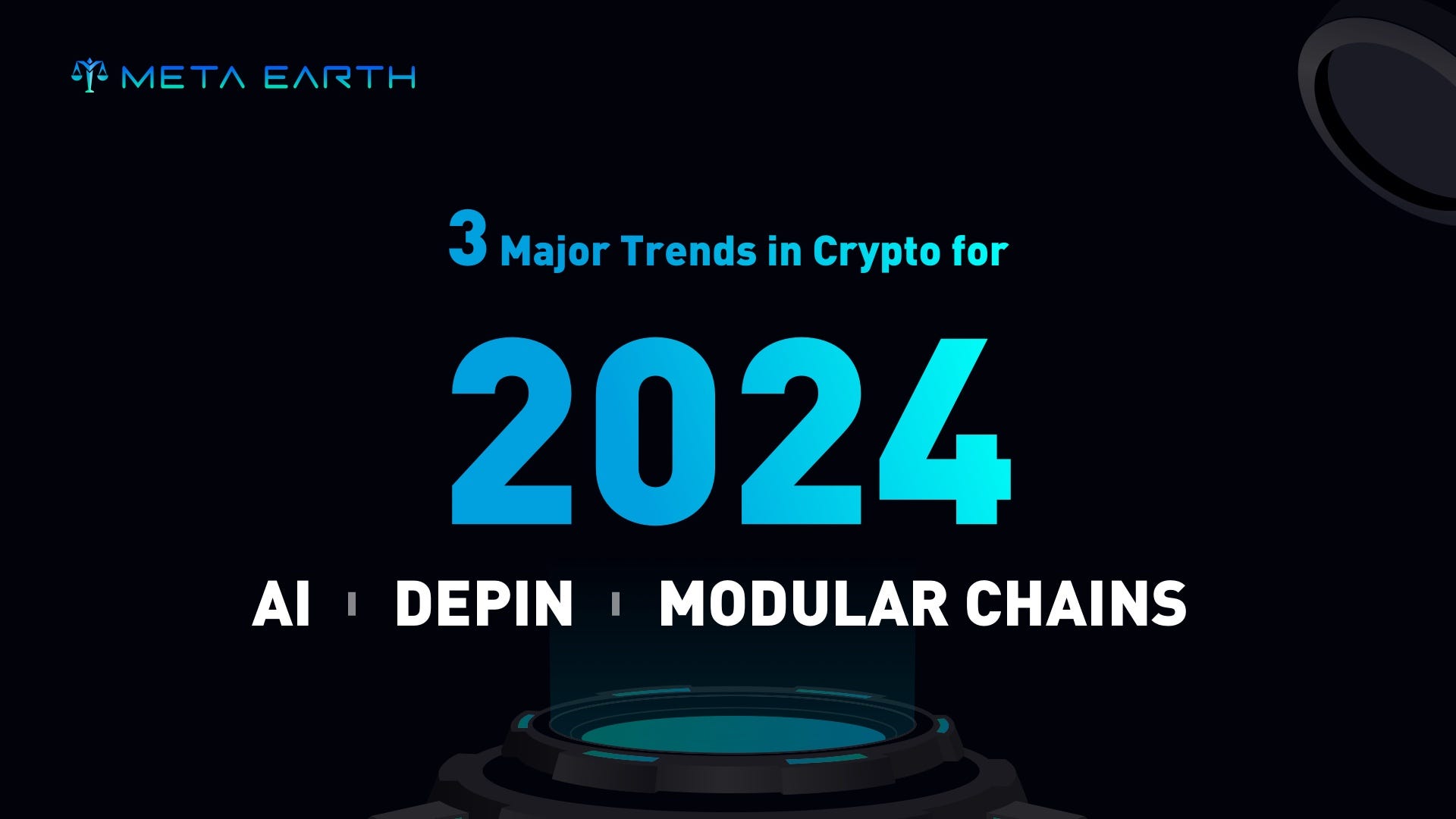 Three Major Trends in Crypto for 2024: AI, DePin and Modular Blockchains