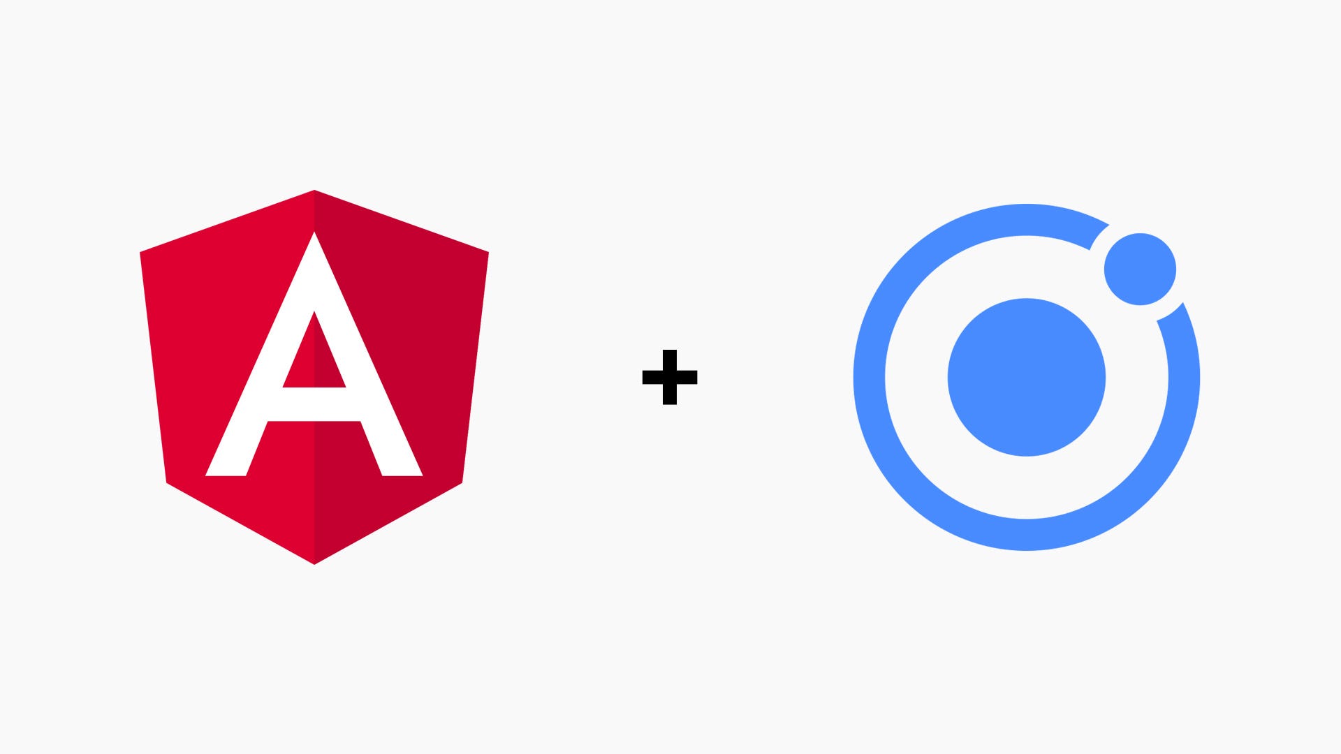 Multi-project setup for Angular and Ionic applications