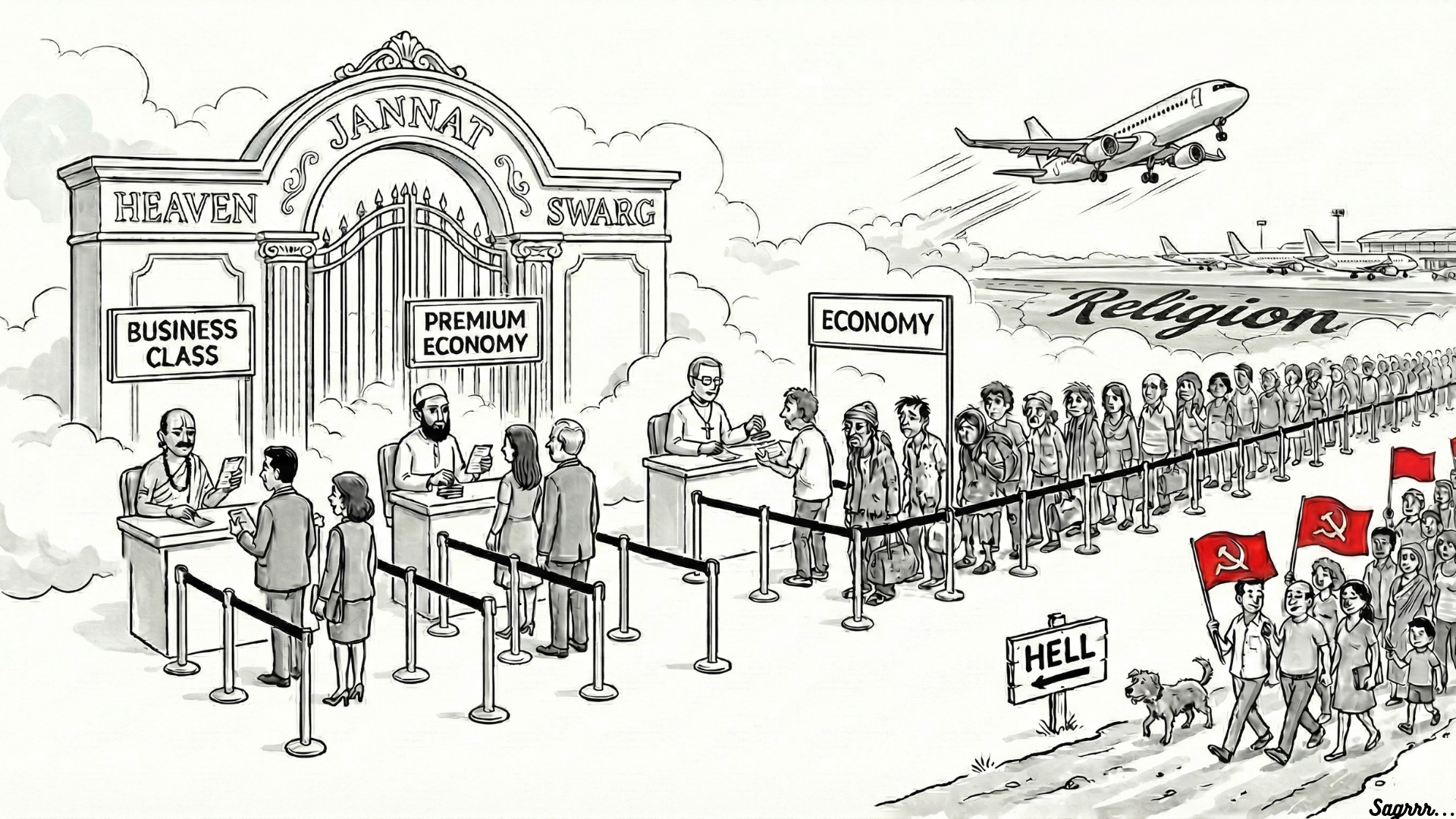 The road to hell is paved with good intentions but no money