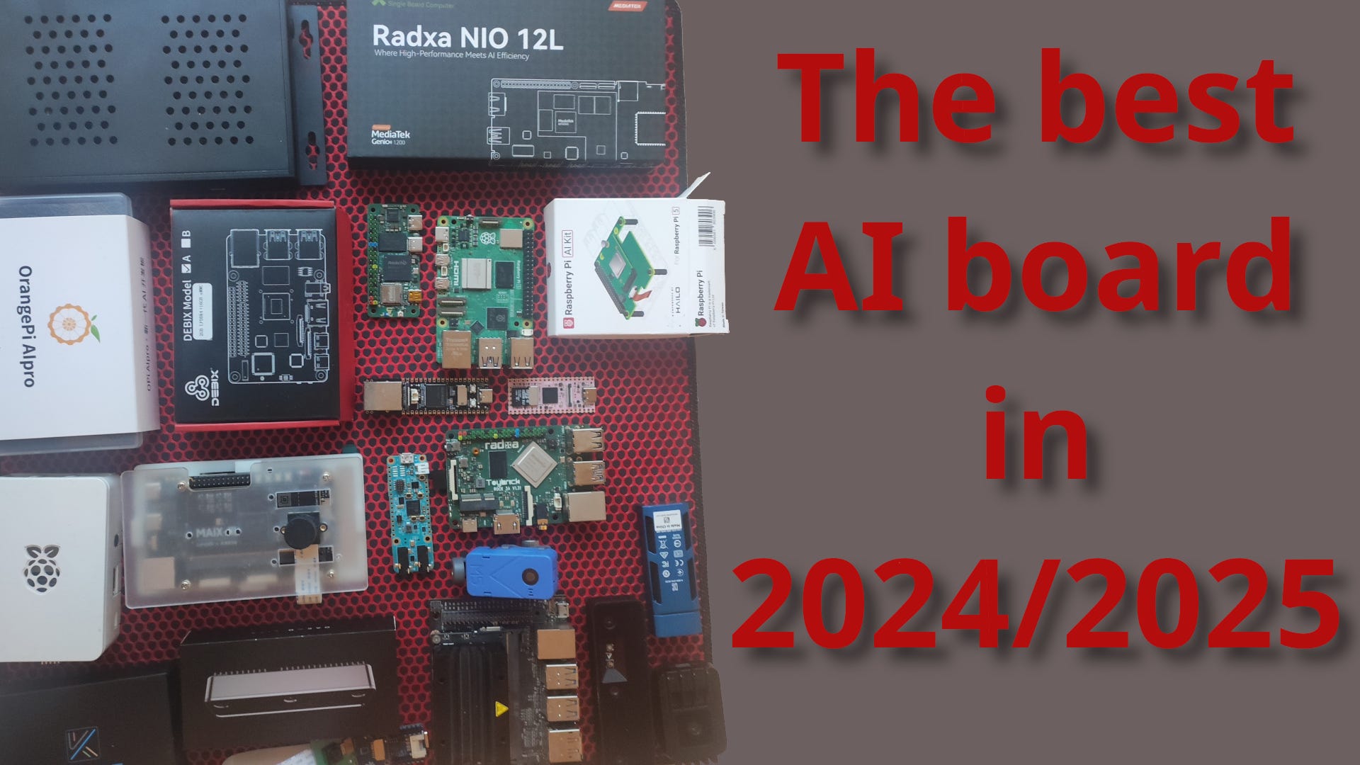 Cookbook for Edge AI boards(2024–2025)