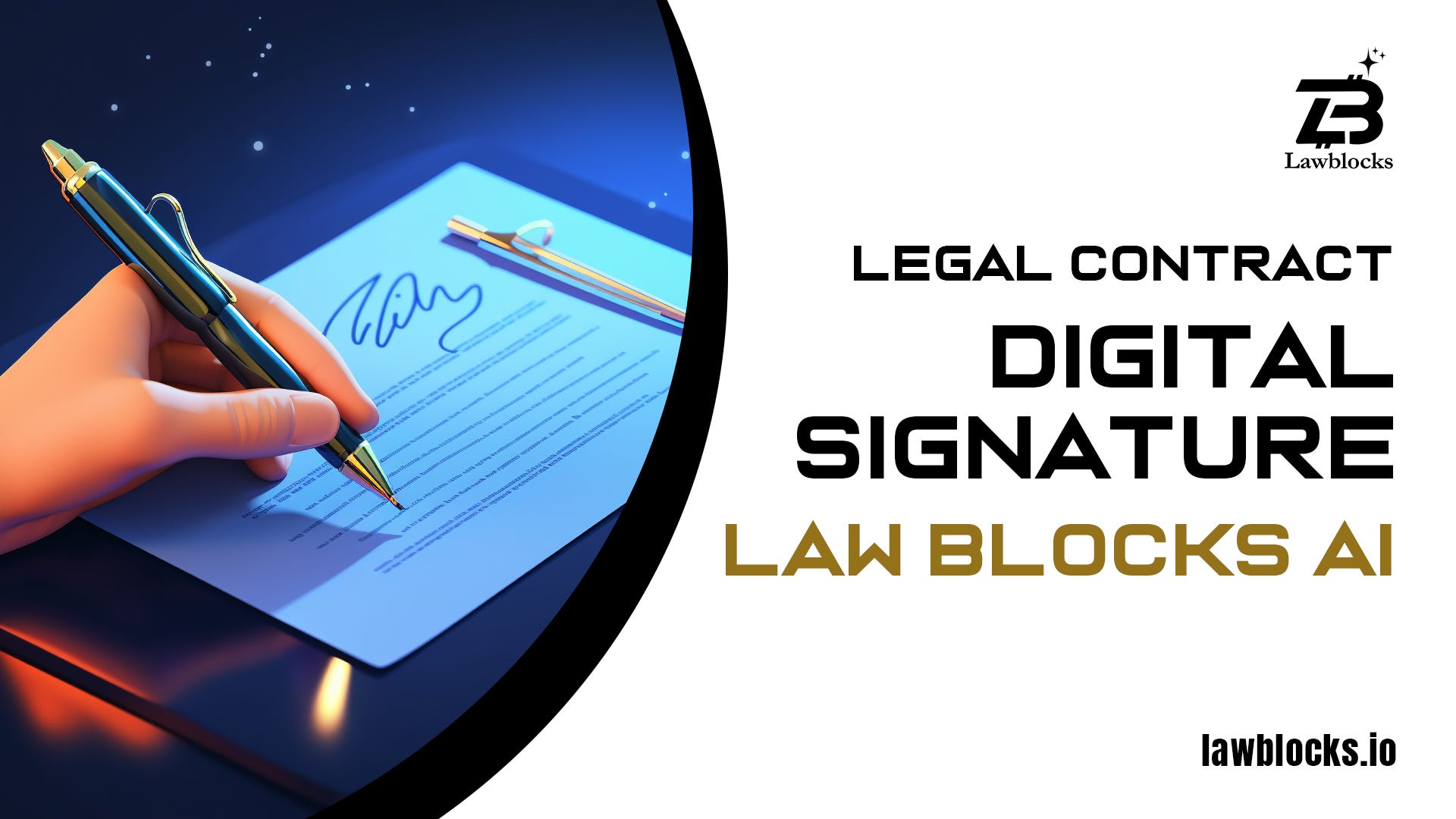 Legal Contract Digital Signature — Law Blocks AI