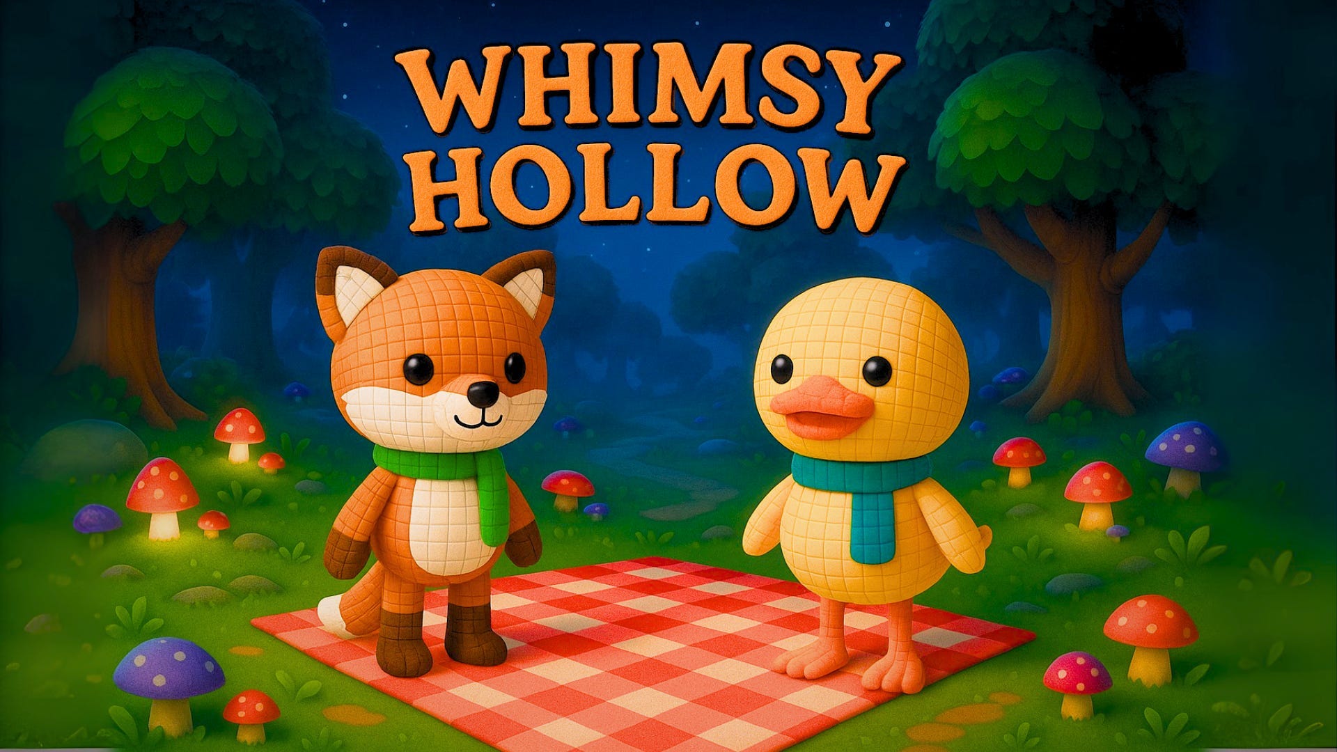 Whimsy Hollow: No-code tutorial for building a real game in Unreal Engine with AI generated models