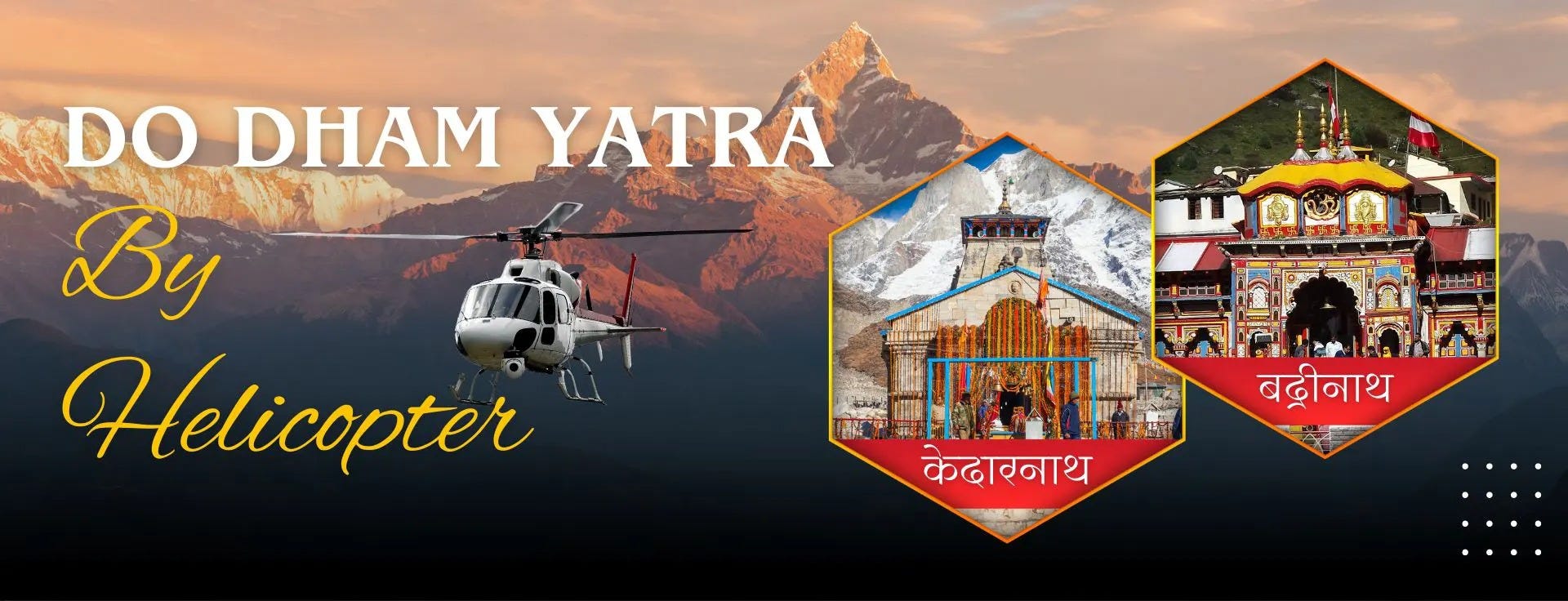 Char Dham Yatra by Helicopter from Ahmedabad | Luxury Heli Packages By