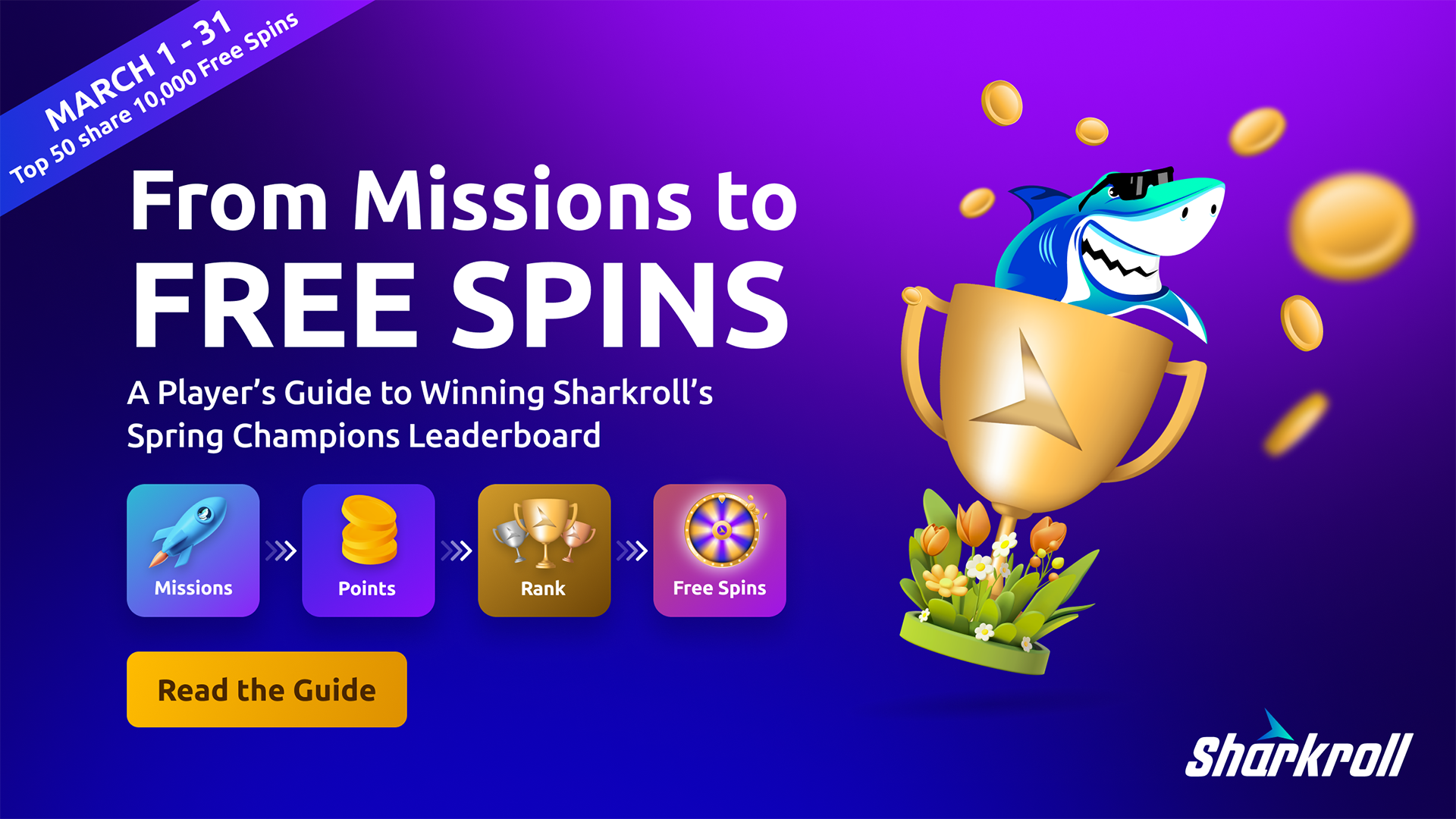 “From Missions to Free Spins: A Player’s Guide to Winning Sharkroll’s Spring Champions Leaderboard”