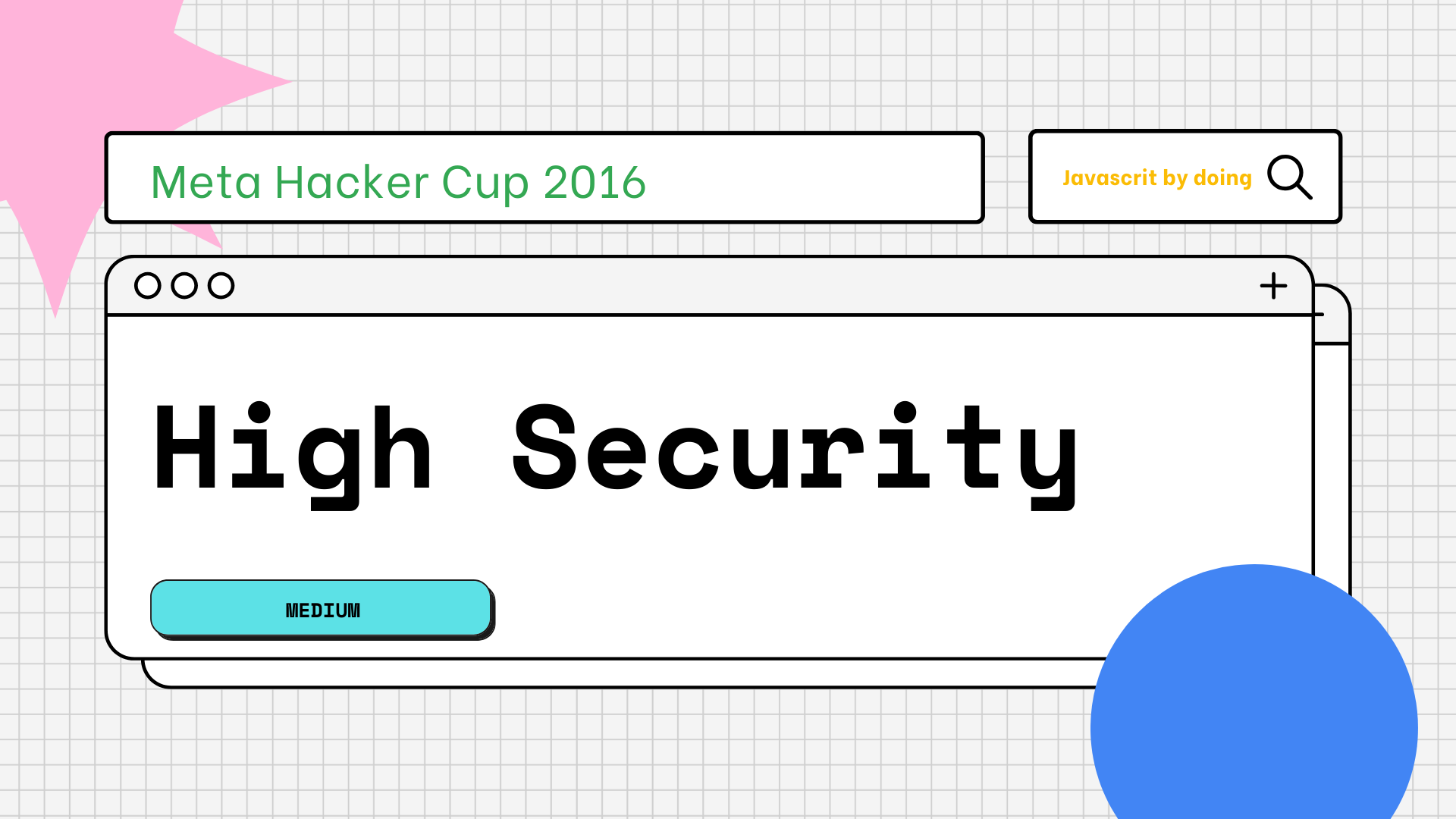 Meta Hacker Cup 2016 — Qualification Round: High Security