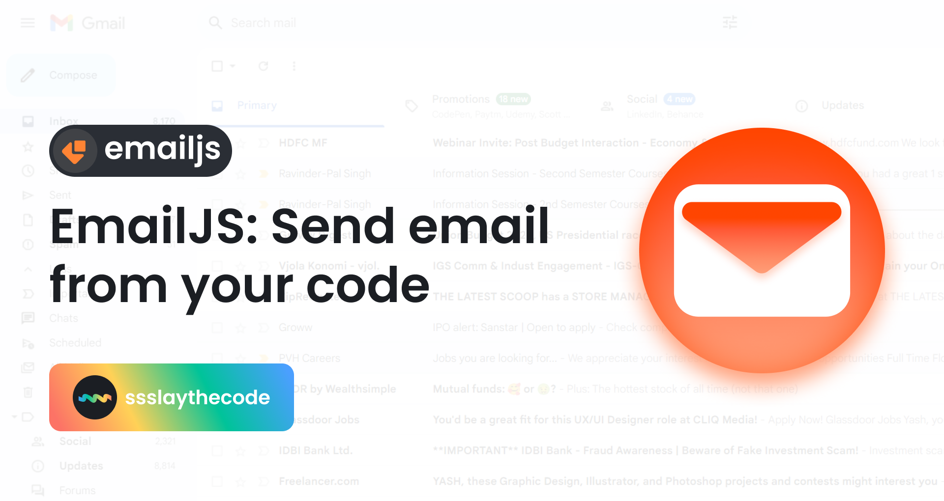 EmailJS: Send email from your code