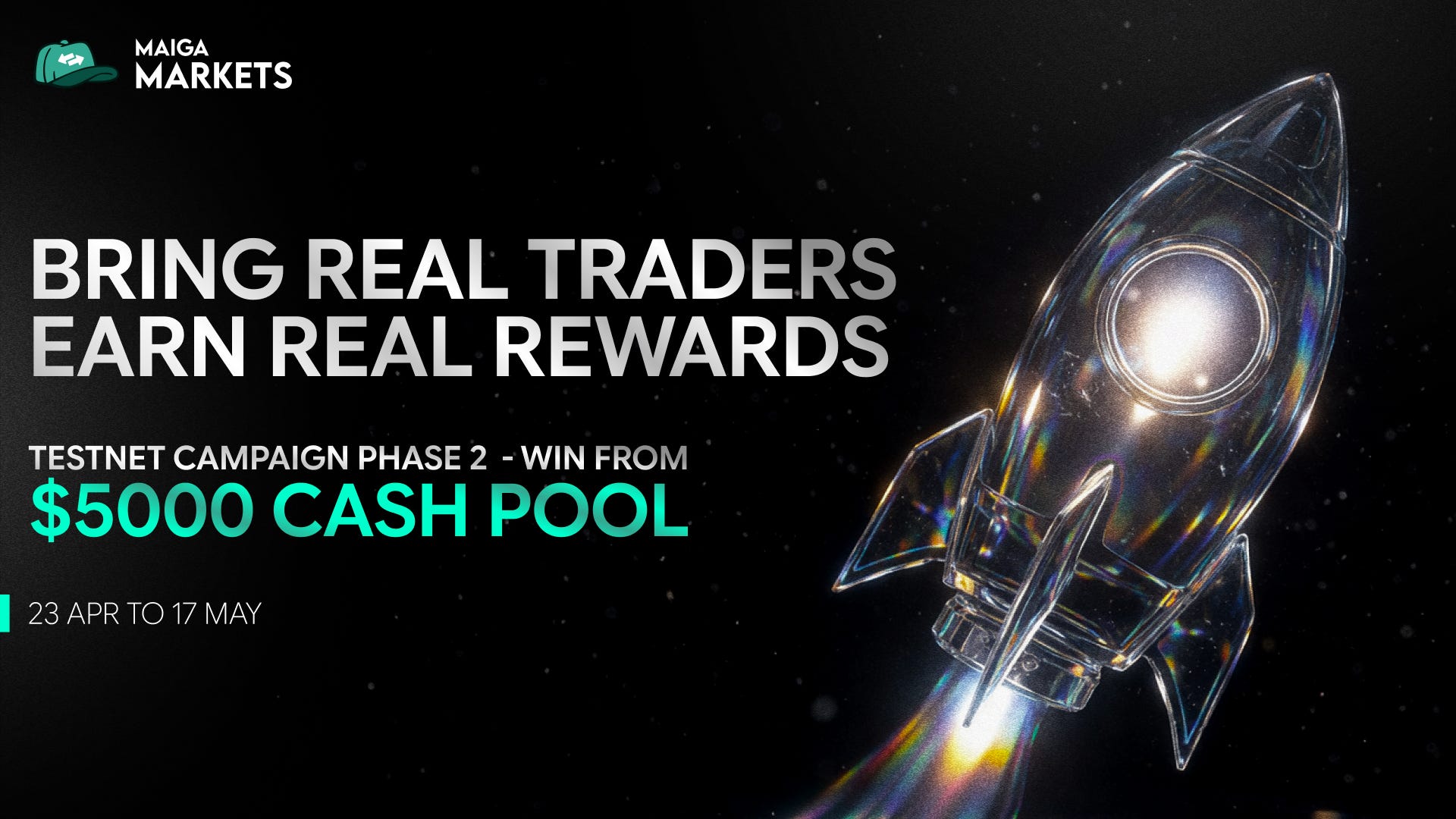 Bring Real Traders. Earn Real Rewards.