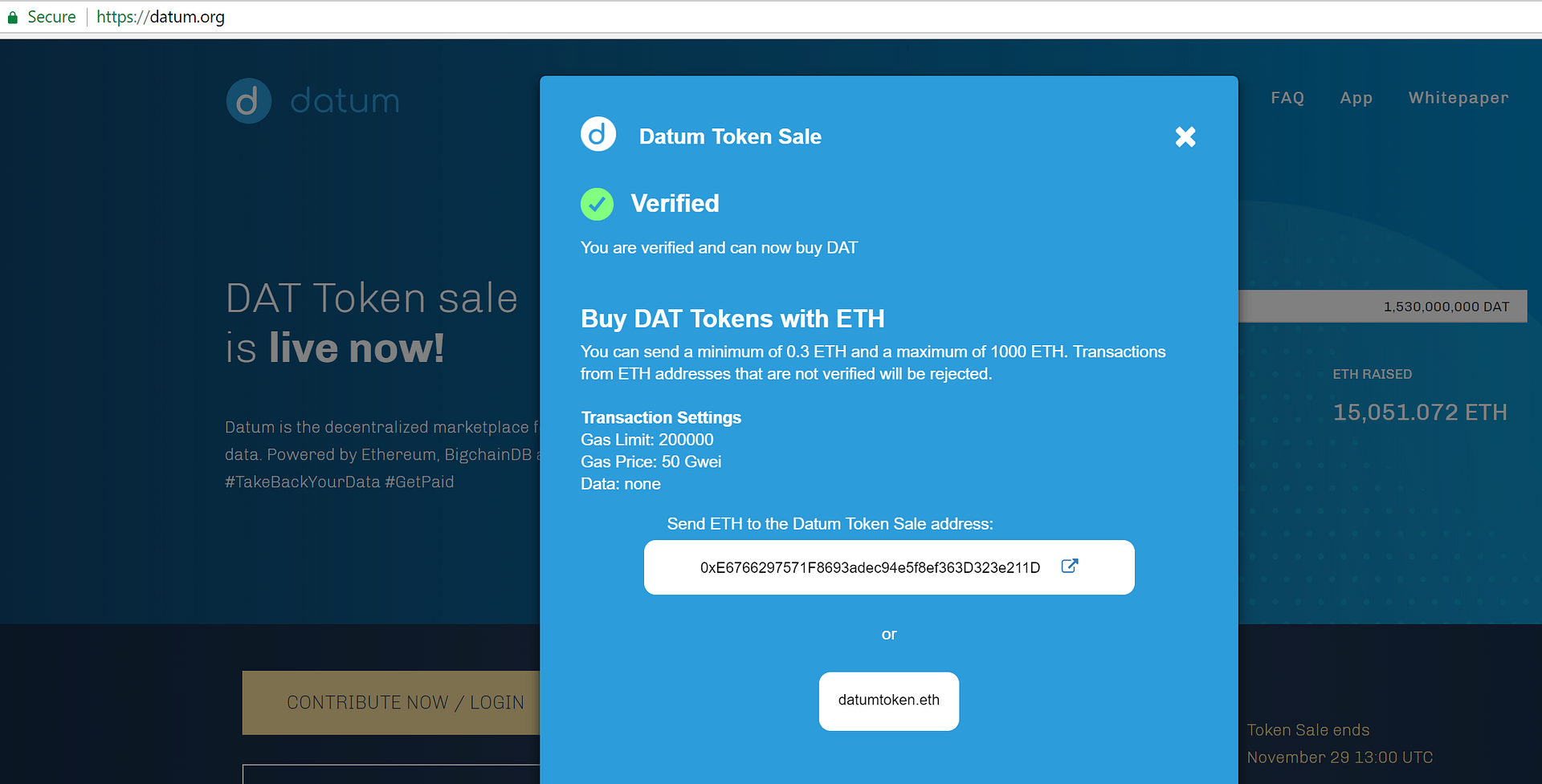 A step-by-step guide on how to buy & store the Datum (DAT) cryptocurrency