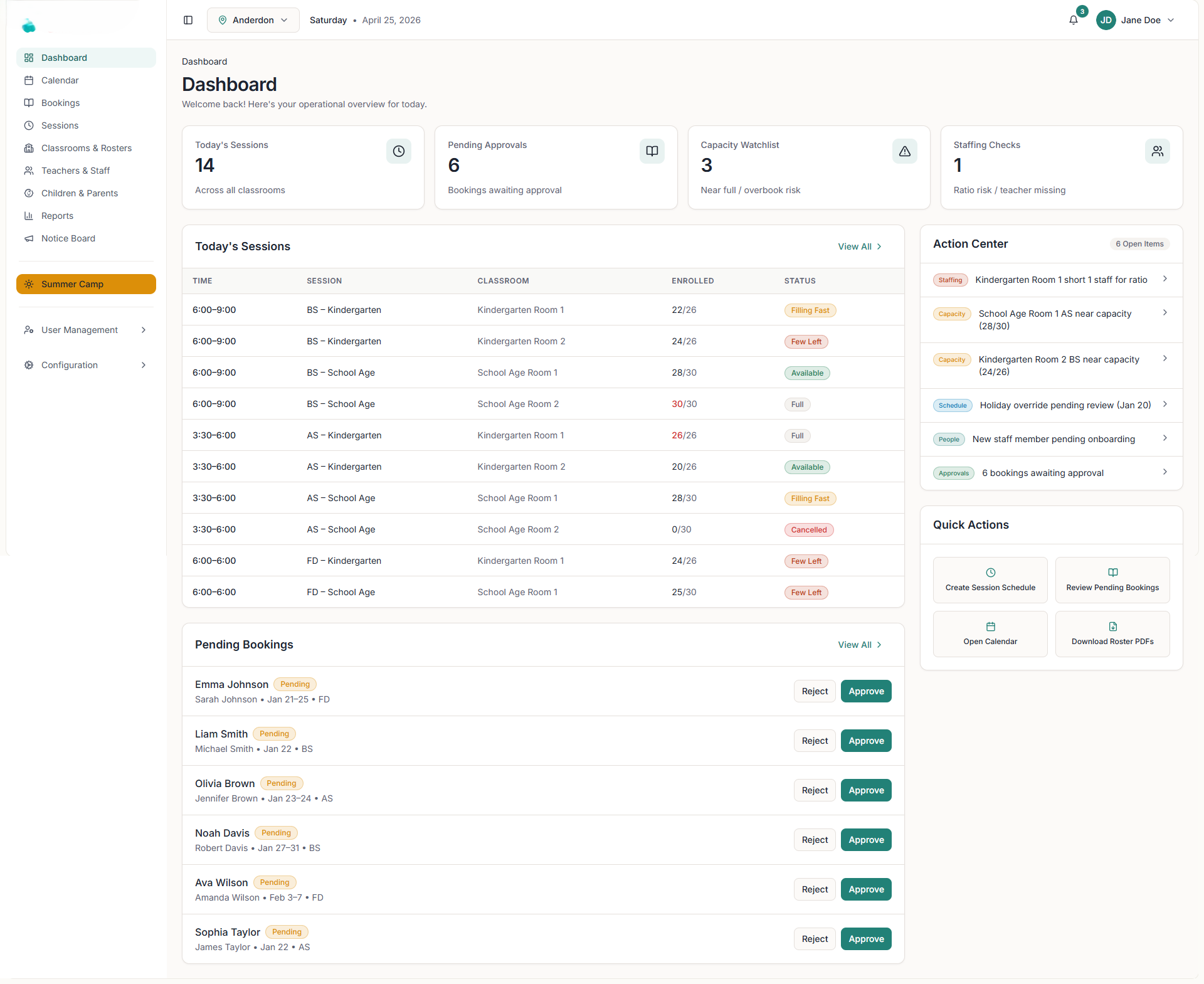 Designing a Childcare Scheduling System Using AI-Assisted UX