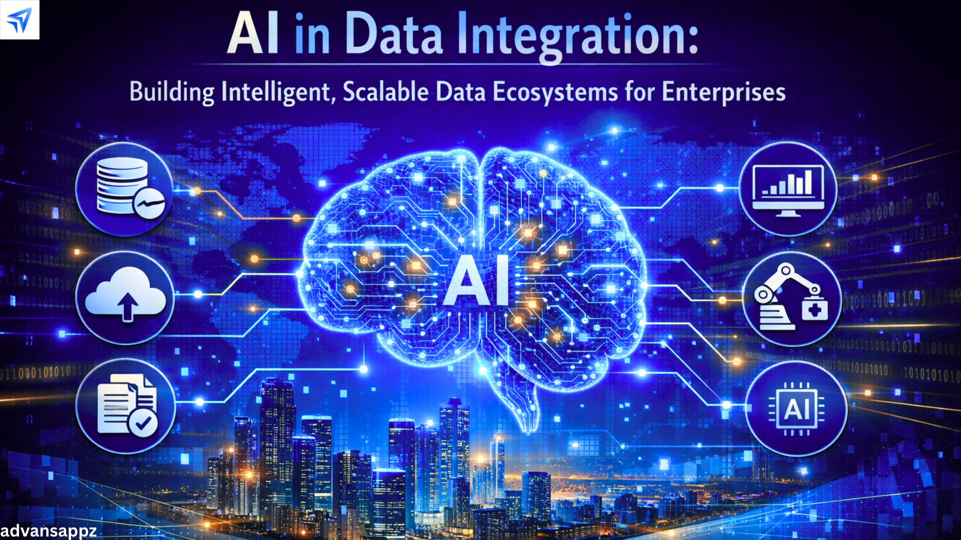 AI in Data Integration: Building Intelligent, Scalable Data Ecosystems for Enterprises