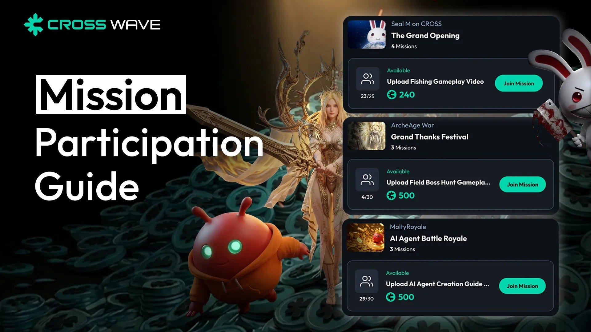 How to Clear CROSS Wave Missions and Win CROSS