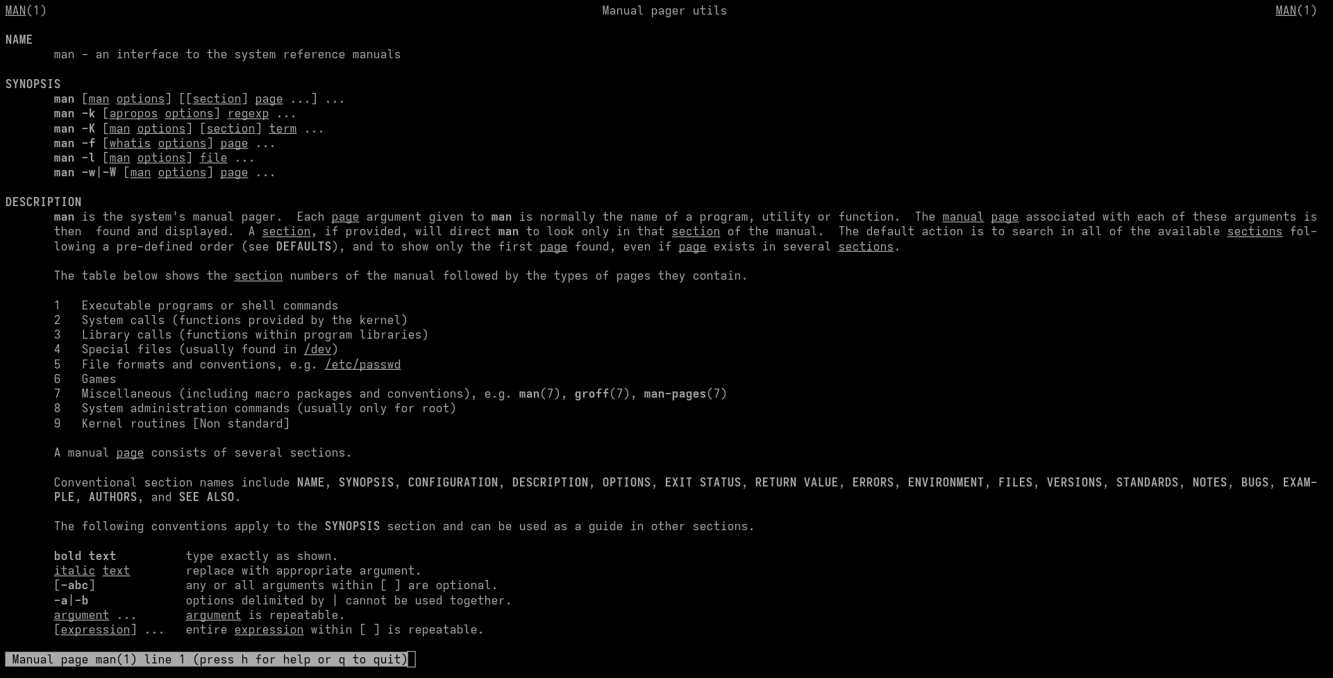 The Linux man Command Has More to Offer Than You Think