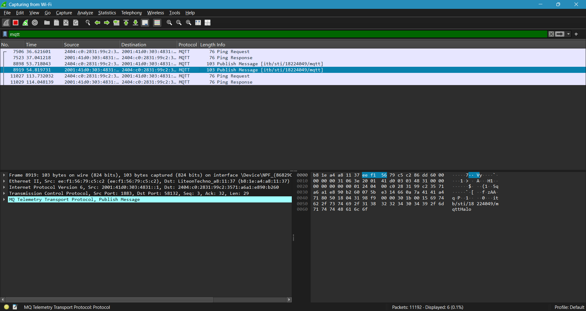 Hands-On MQTT