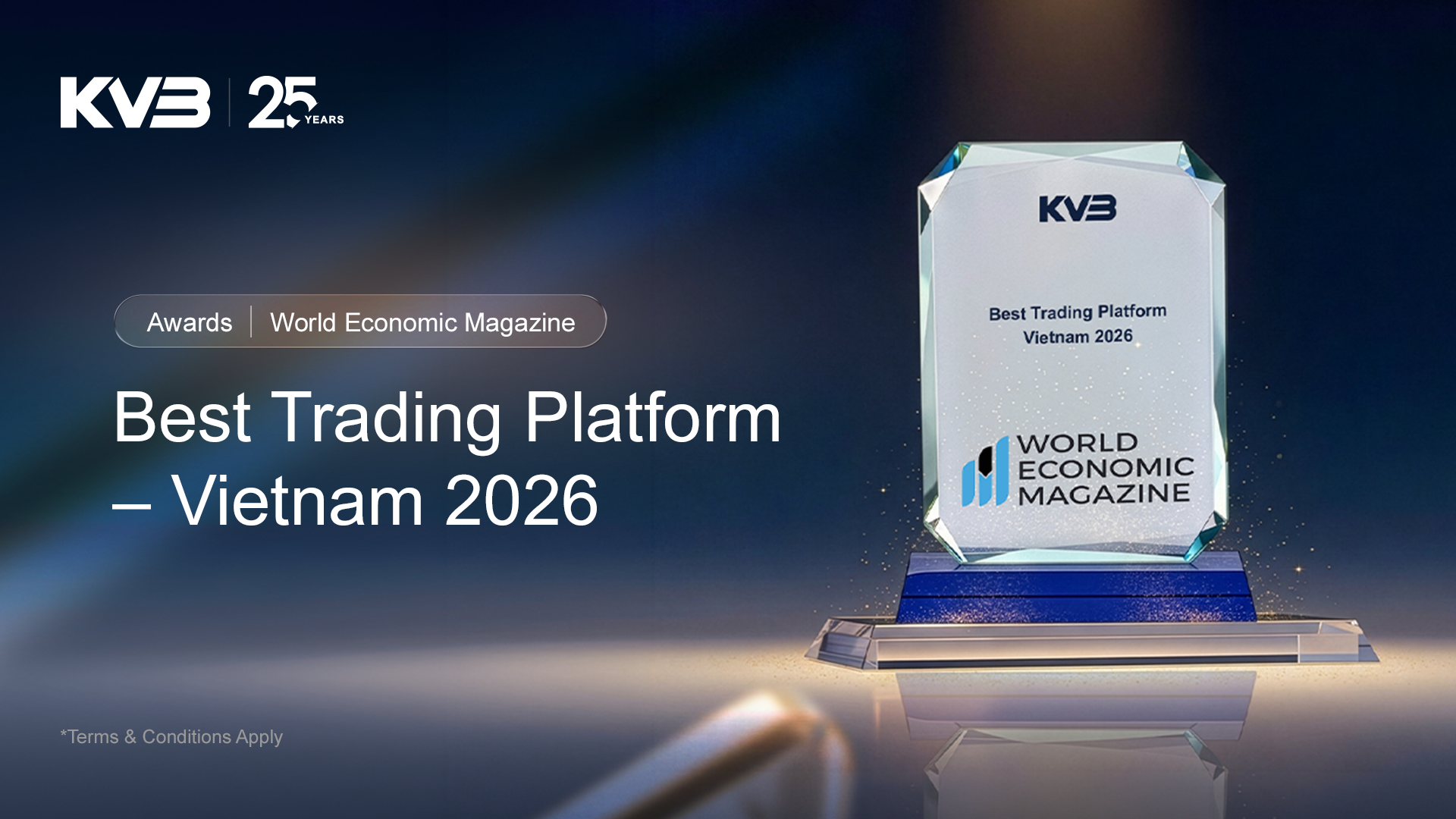 KVB Wins Best Trading Platform Vietnam 2026