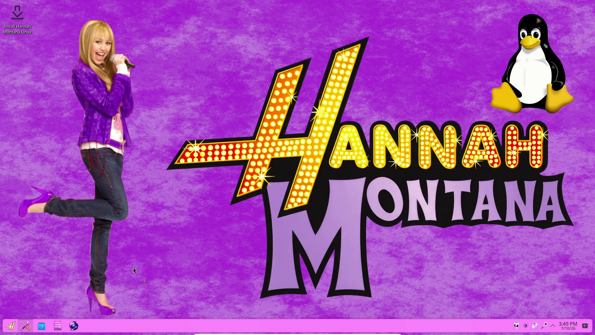 Somebody Brought Back Hannah Montana Linux in 2026