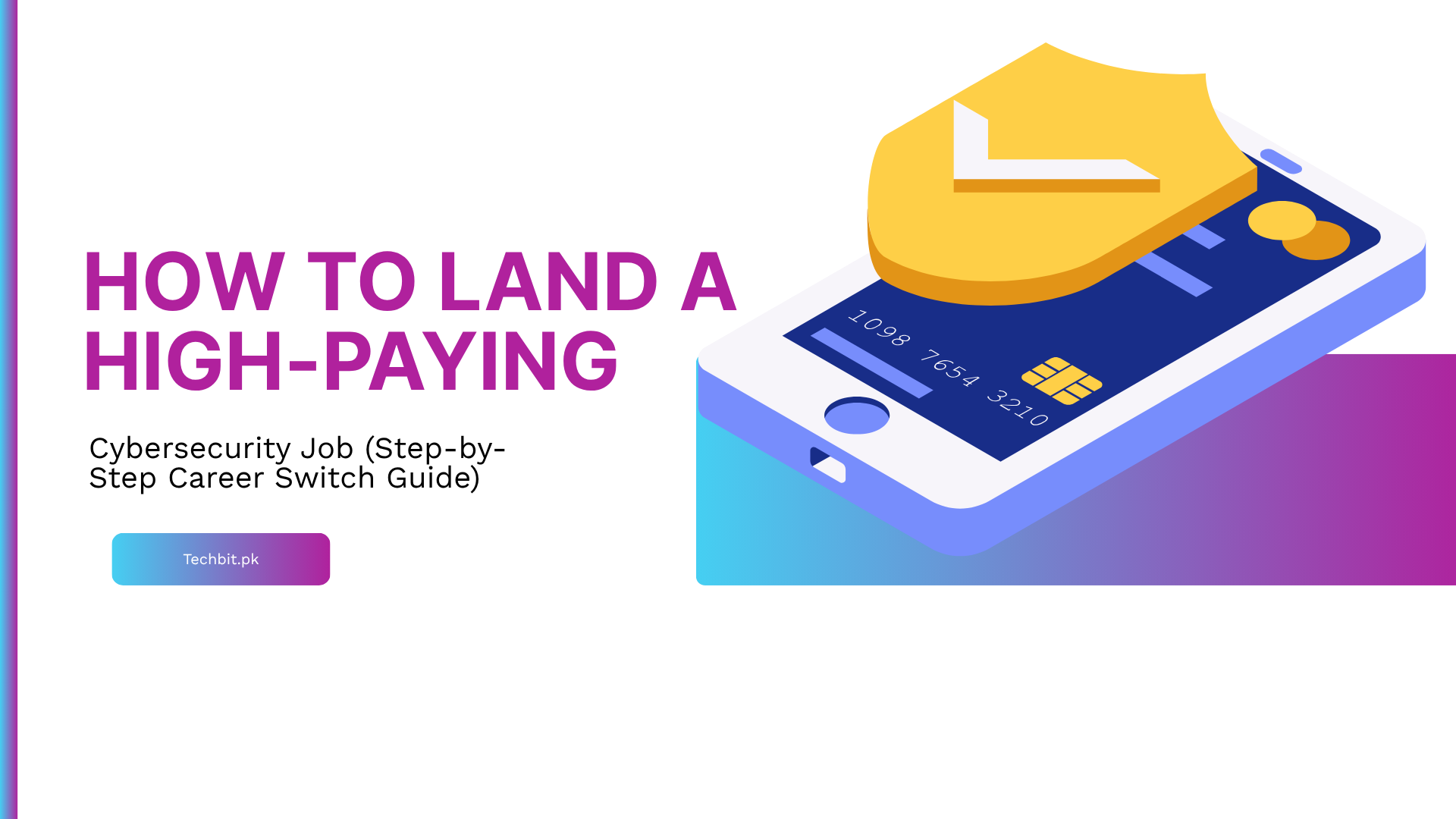 How to Land a High-Paying Cybersecurity Job (Step-by-Step Career Switch Guide)