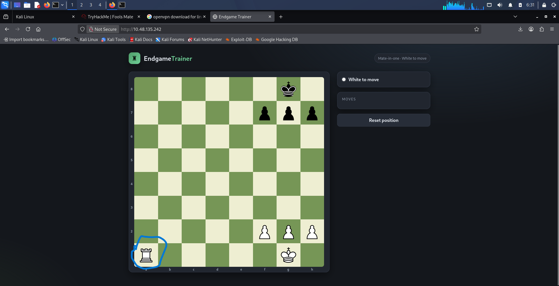 TryHackMe — “Fools Mate” walkthrough