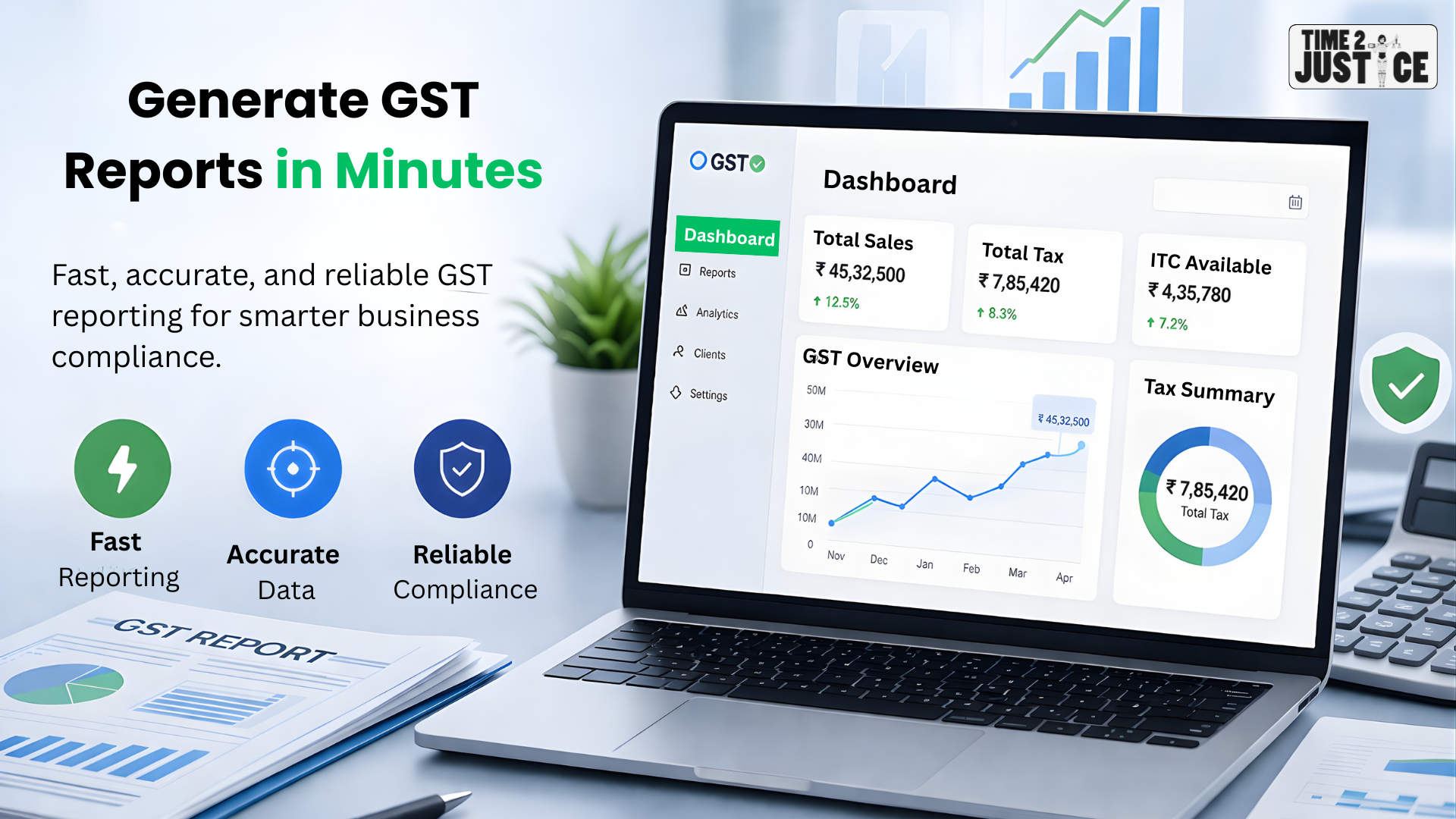GST Report Software: Generate Accurate Reports in Minutes