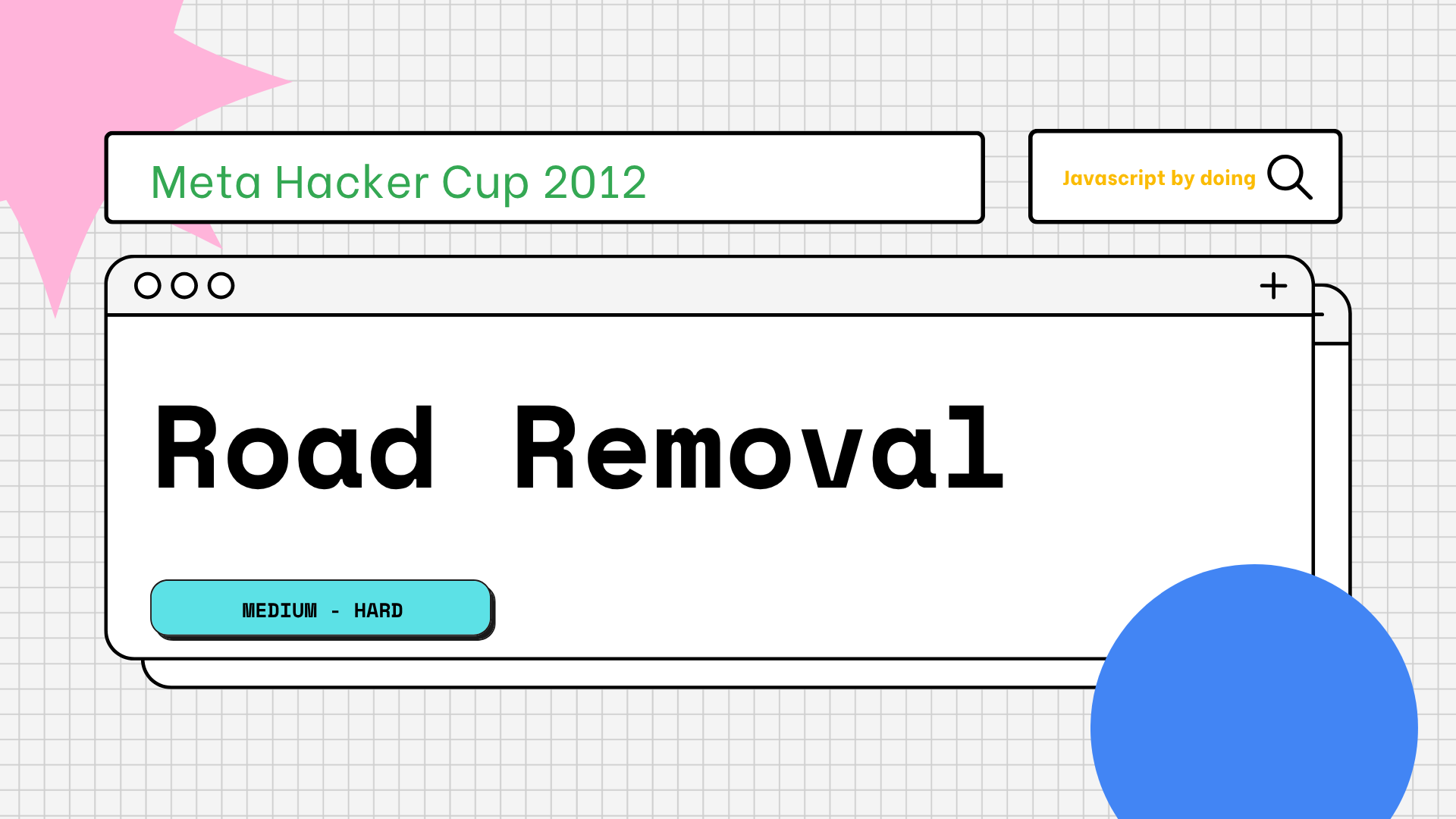 Meta Hacker Cup 2012 Round 2-B: Road Removal