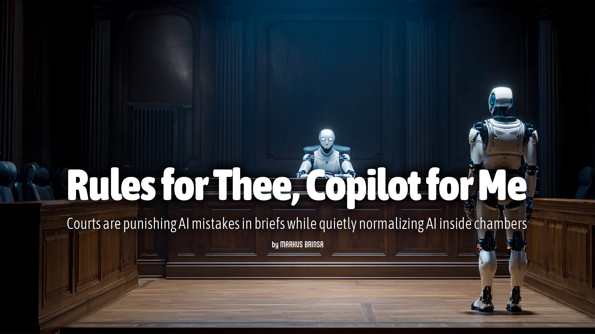 Rules for Thee, Copilot for Me