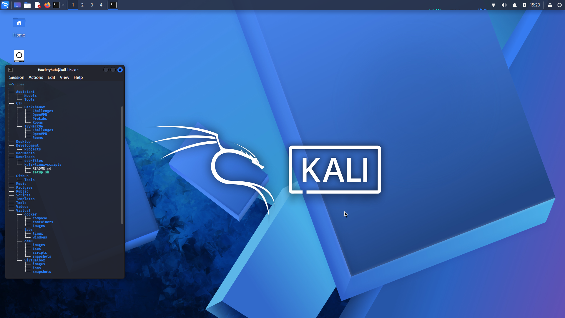 Professional Kali Linux (2026.1+) Post-Installation Setup with Bash