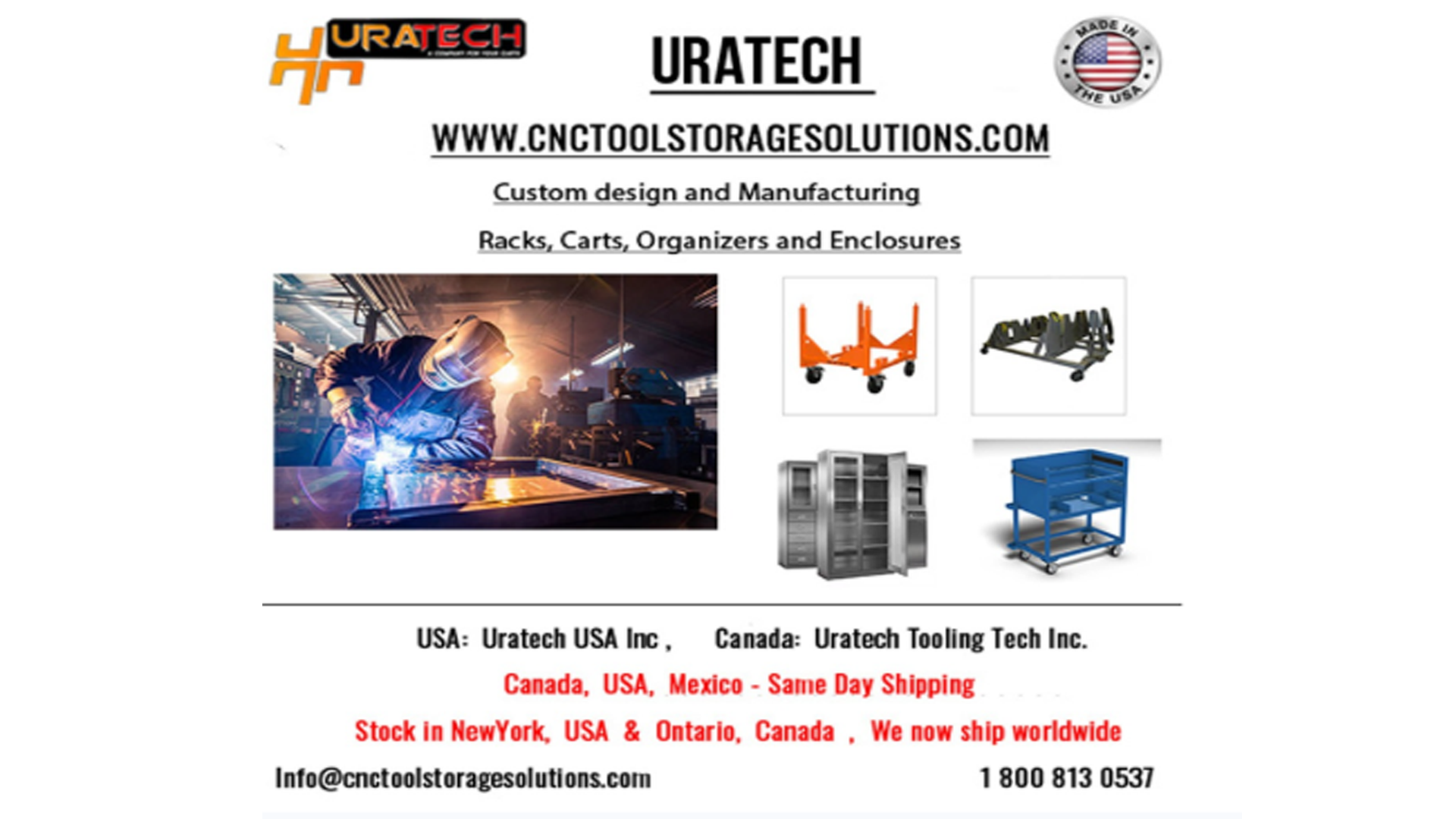 Uratech Custom CNC Tool Storage Solutions | Carts Cabinets & Shelv Uratech Custom CNC Tool Storage Solutions | Carts Cabinets & Shelv