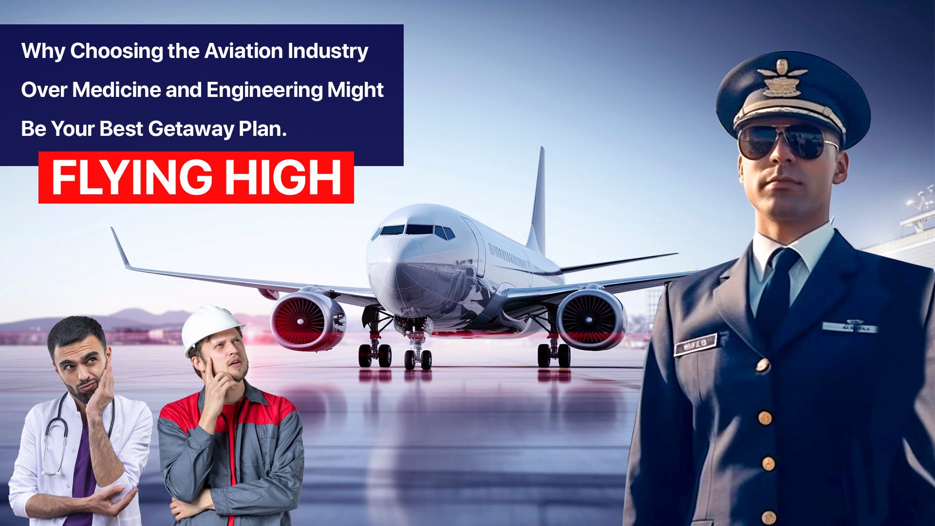 Flying High: Why Choosing the Aviation Industry Over Medicine and Engi