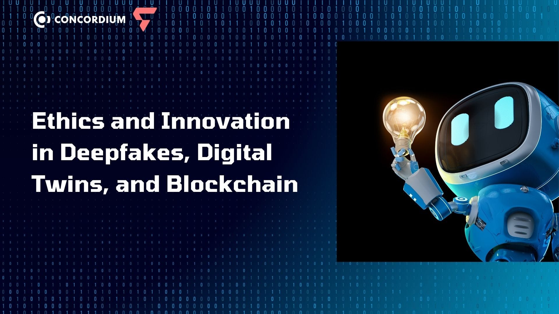 Ethics and Innovation in Deepfakes, Digital Twins, and Blockchain