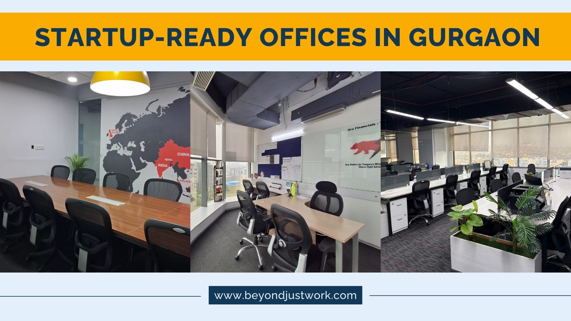 Flexible Furnished Office Rentals in Gurgaon