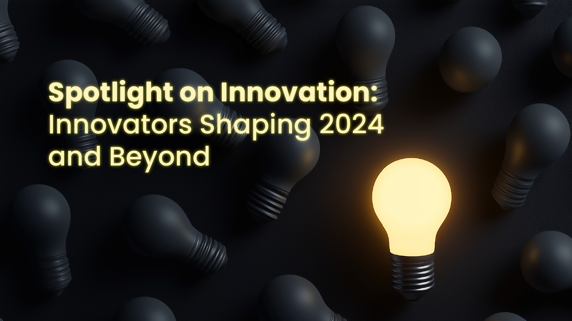 Spotlight on Innovation: Innovators Shaping 2024 and Beyond