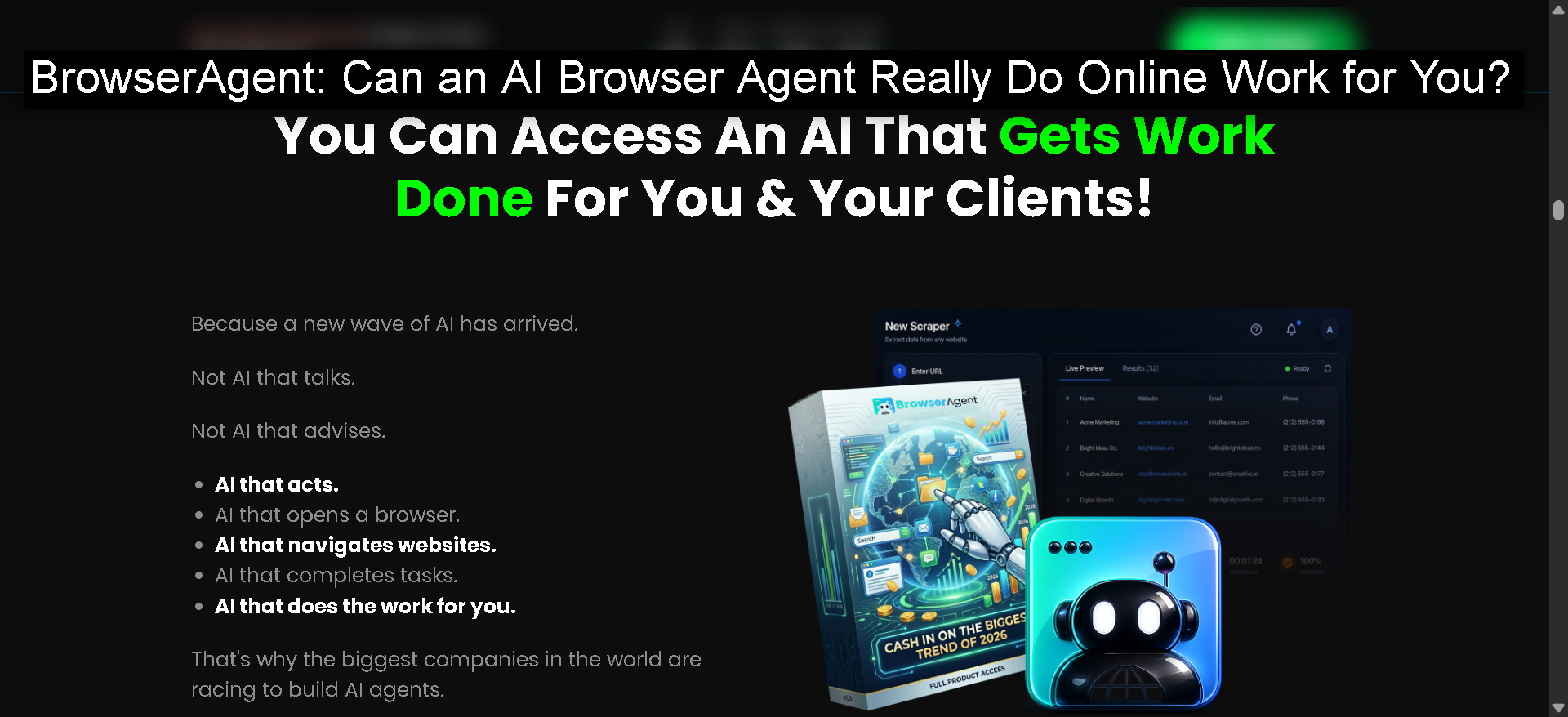 BrowserAgent vs Traditional AI Chatbots: What Makes It Different?