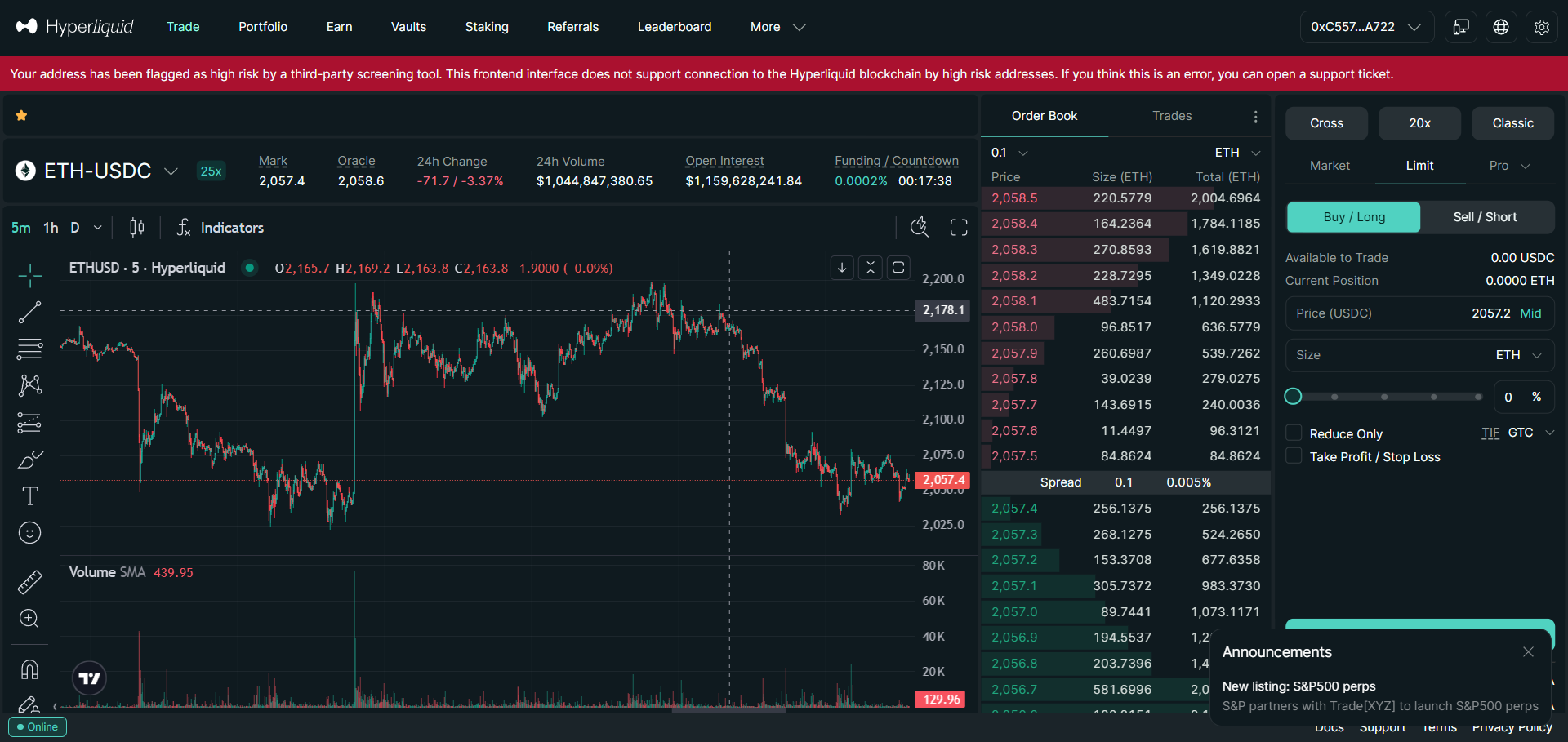 Hyperliquid “High Risk” Flagged Address: How I Recovered My Blocked Funds