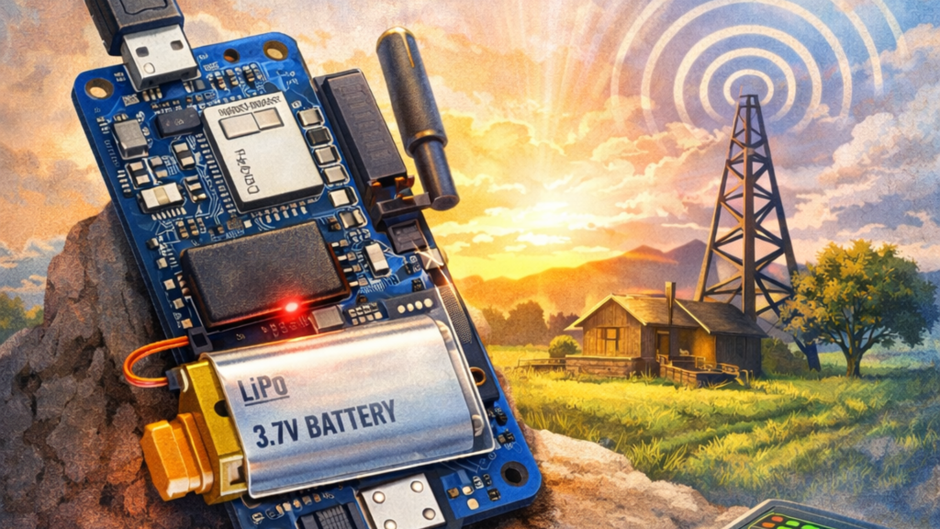 When USB Lies: What a Dead Battery Taught Me About Building Reliable LoRaWAN Nodes