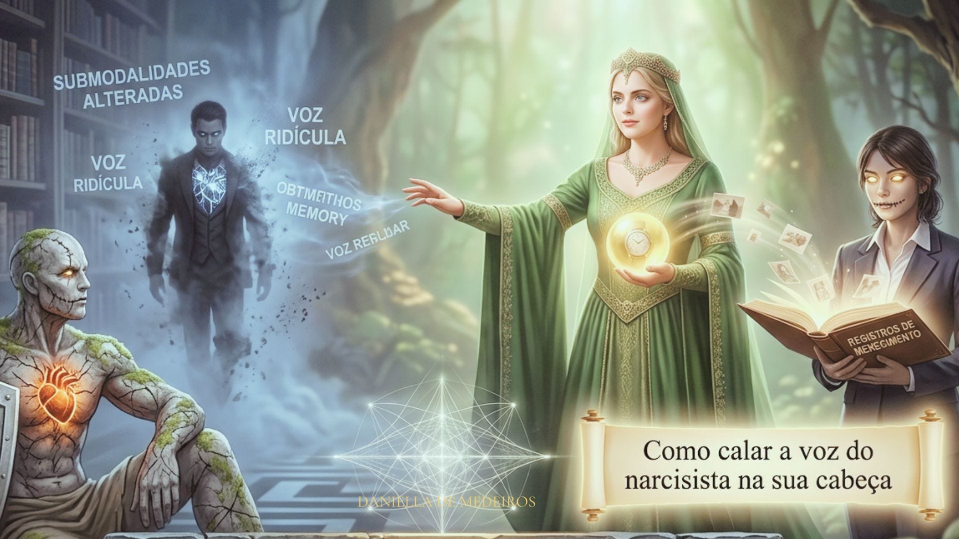 Como calar a voz do Narcisista na sua cabeça: uma abordagem pela Neuroeducação e PNL