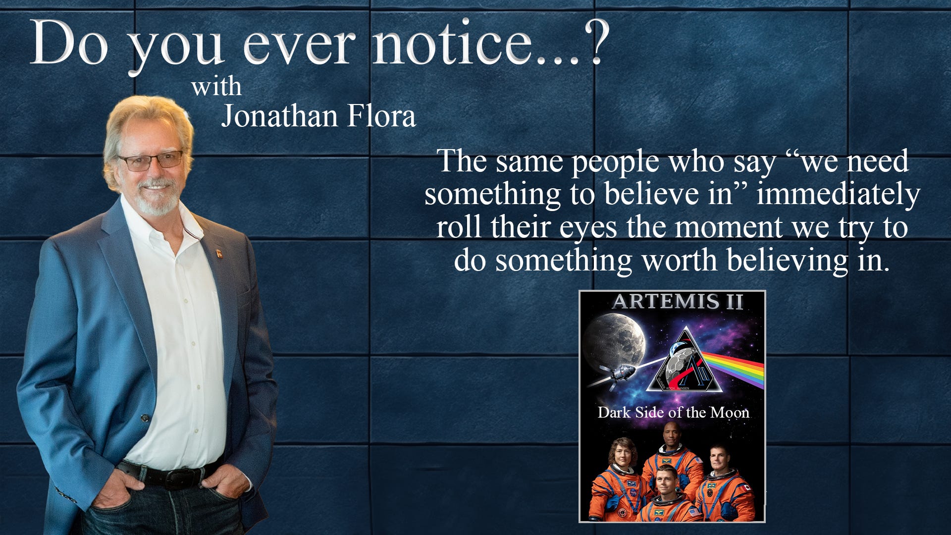 Do you ever notice… The same people who say “we need something to beli