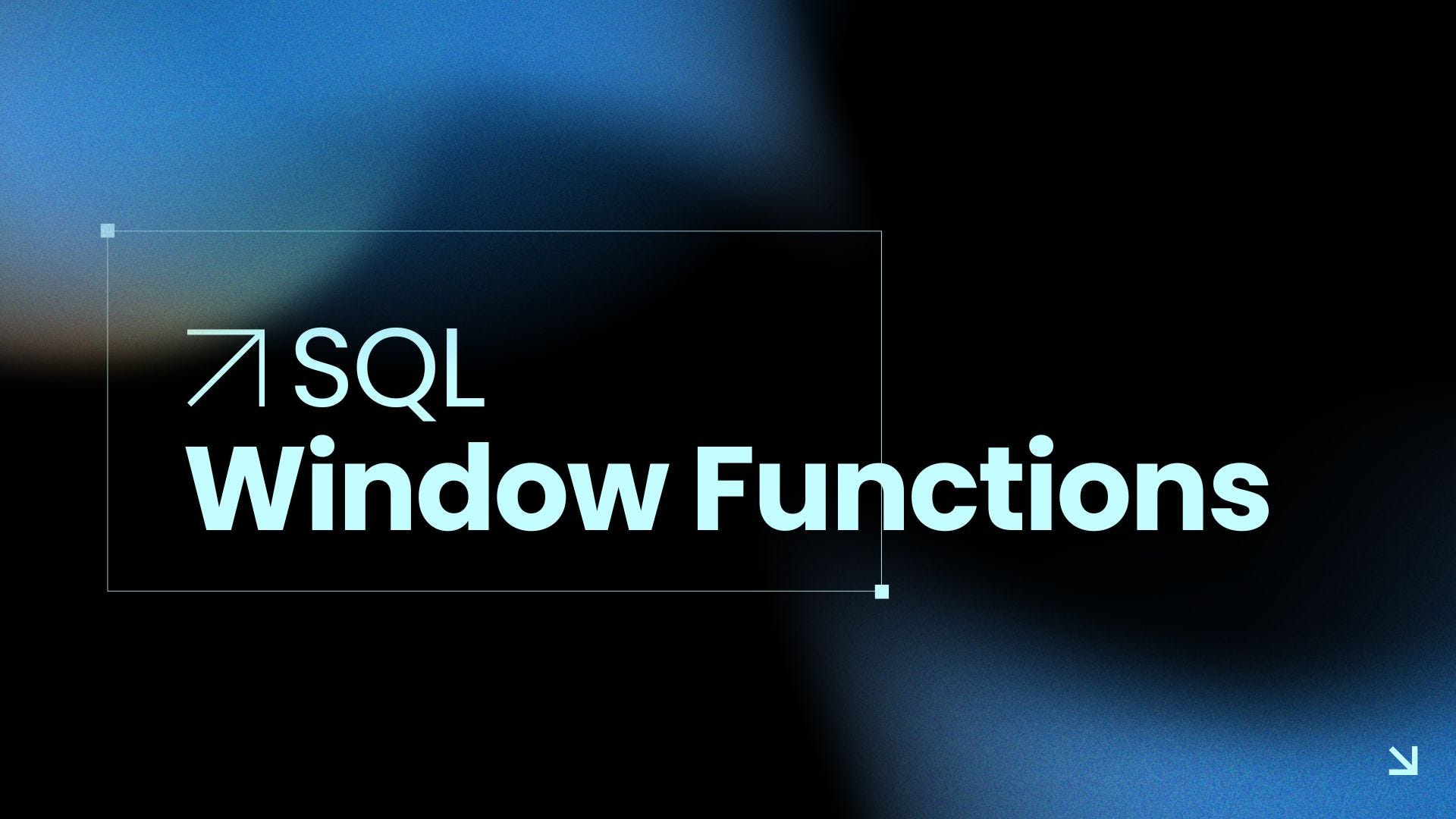 Window Functions