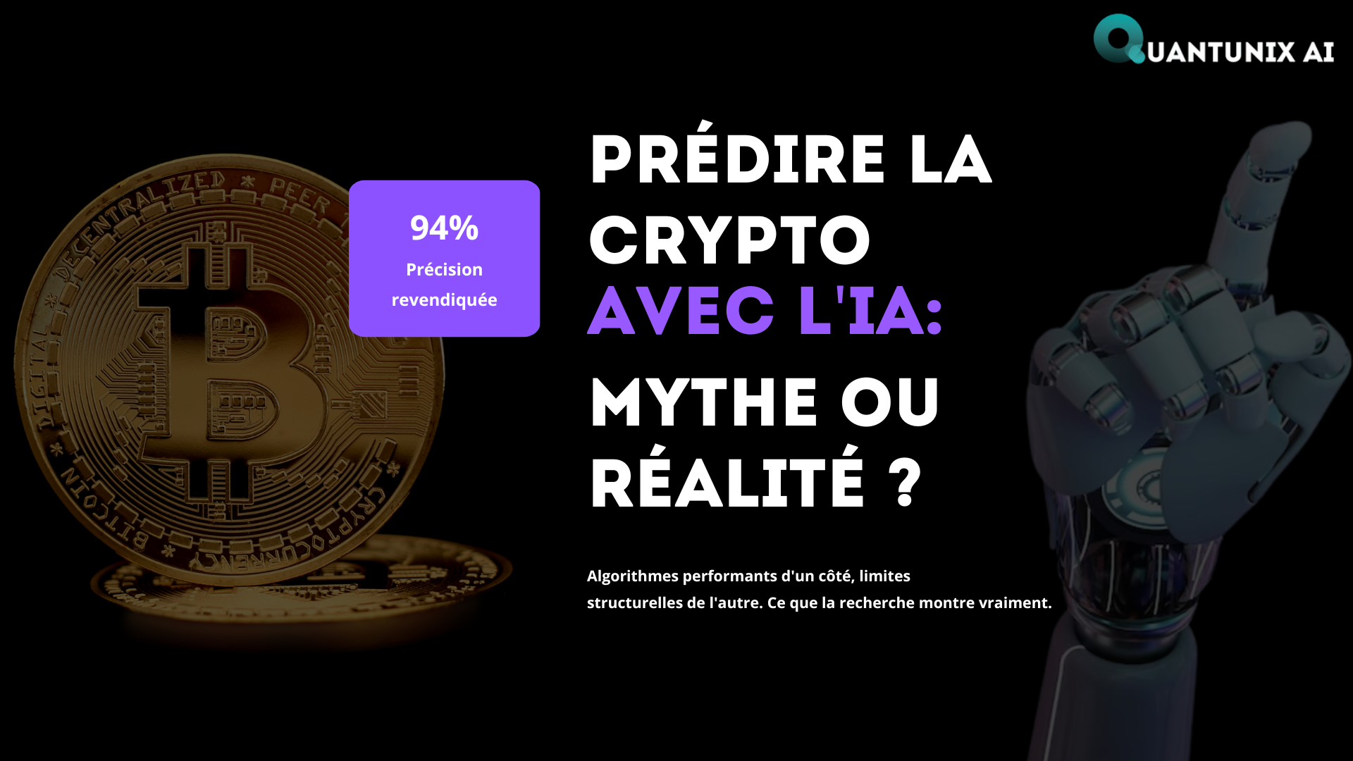 Quantunix AI | L’intelligence artificielle peut-elle vraiment prédire les marchés crypto ?
